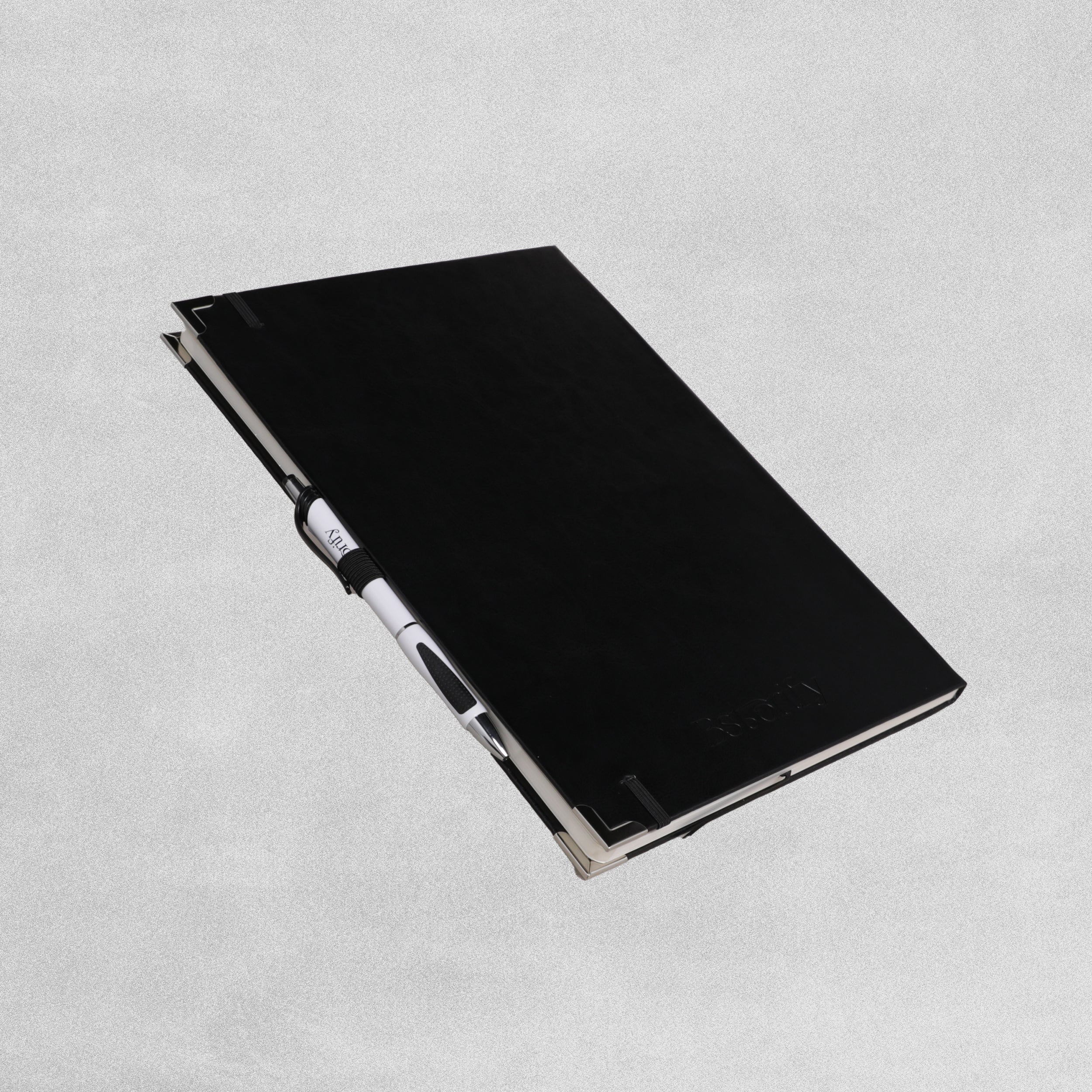 A4 Hard Cover Notebook with Pen Set