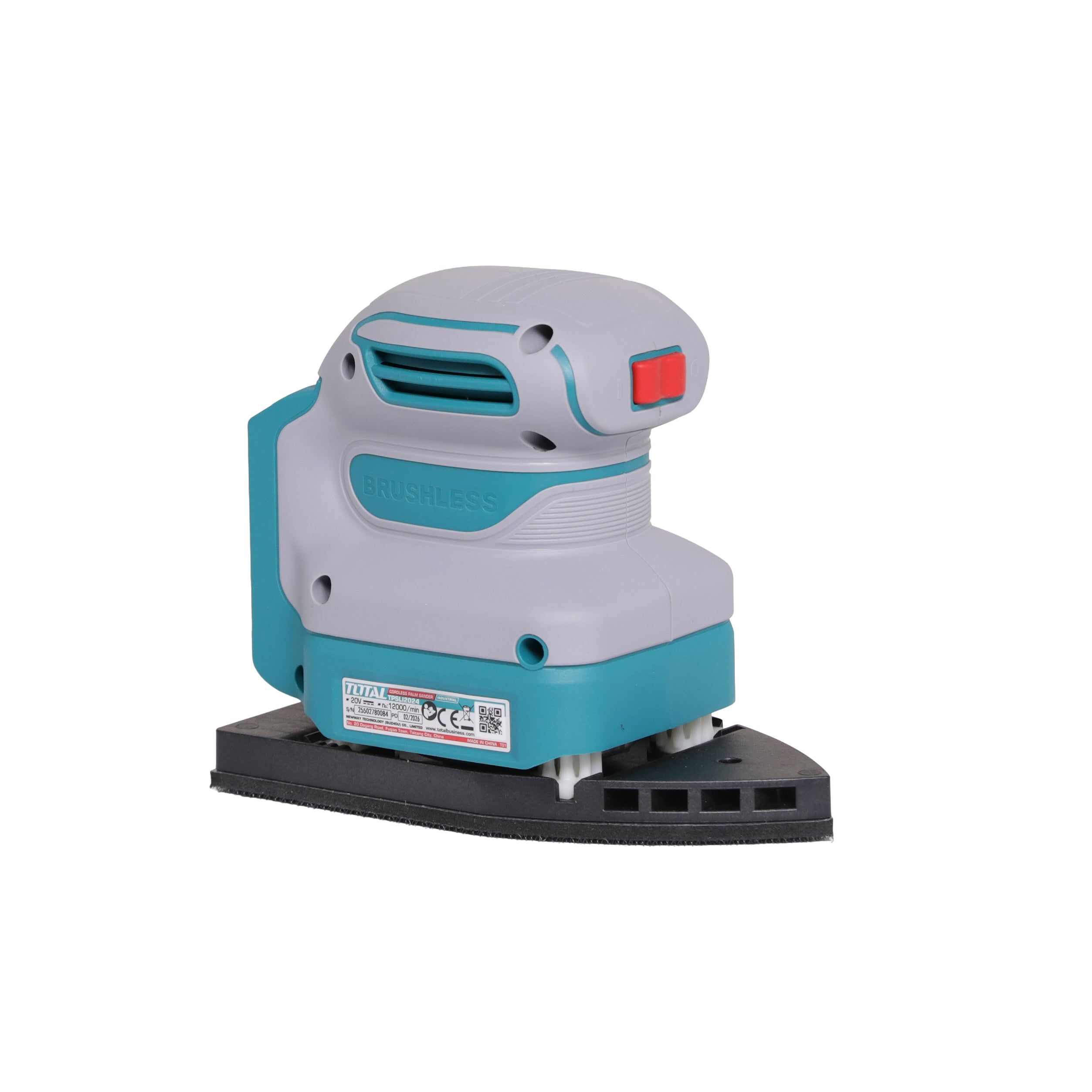Total Li-Ion 20V Cordless Palm Sander (Battery Not Included) - TPSLI2024
