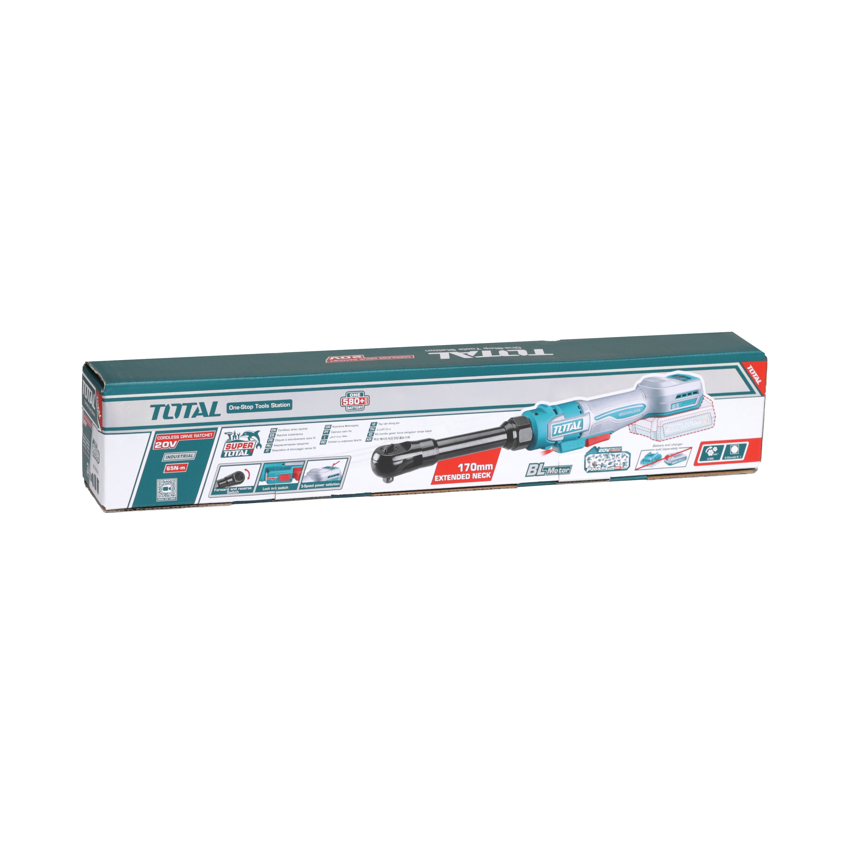 Total Li-Ion 20V Brushless Drive Ratchet (Battery not included) - TDRLI206529