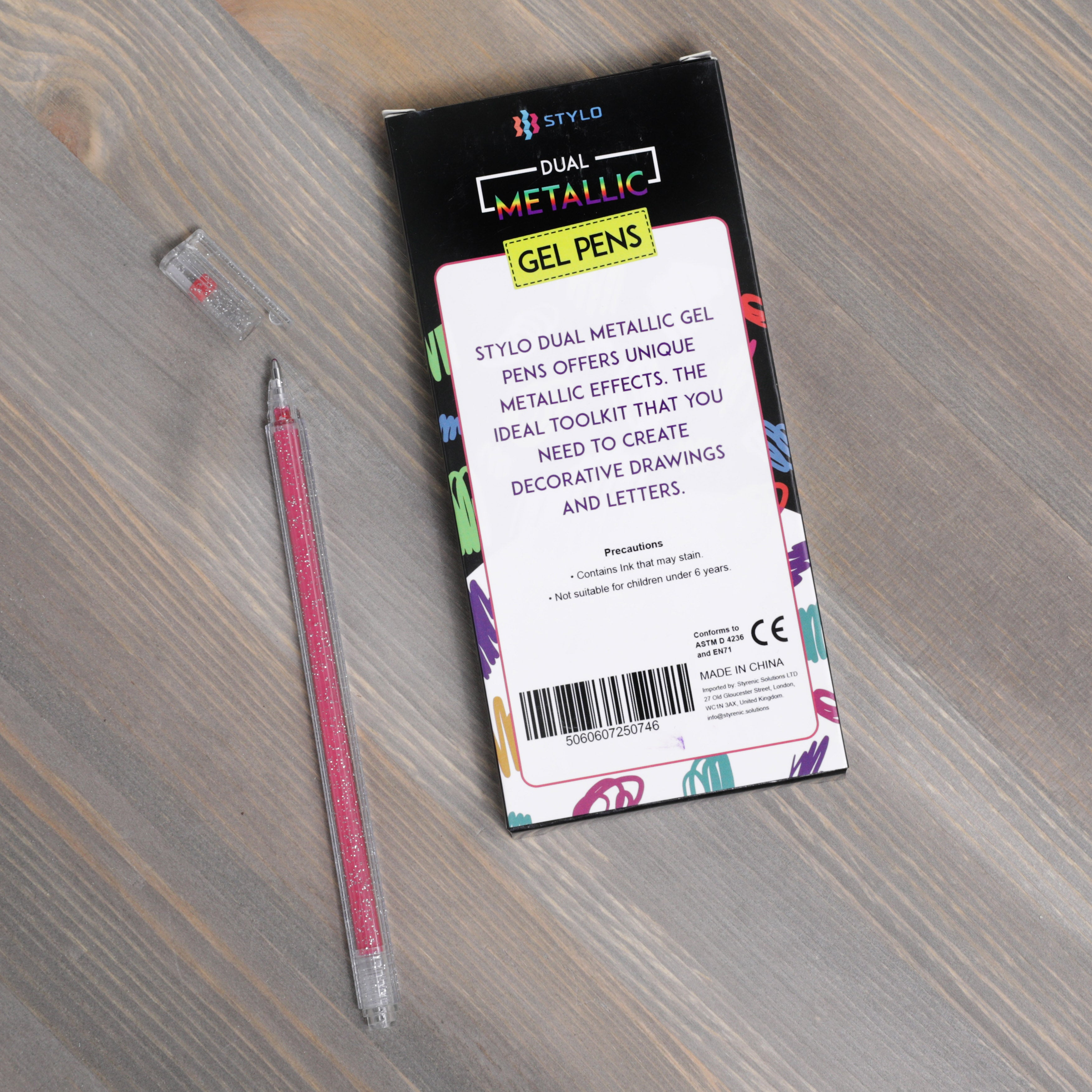 Stylo Dual Metallic Gel Pens