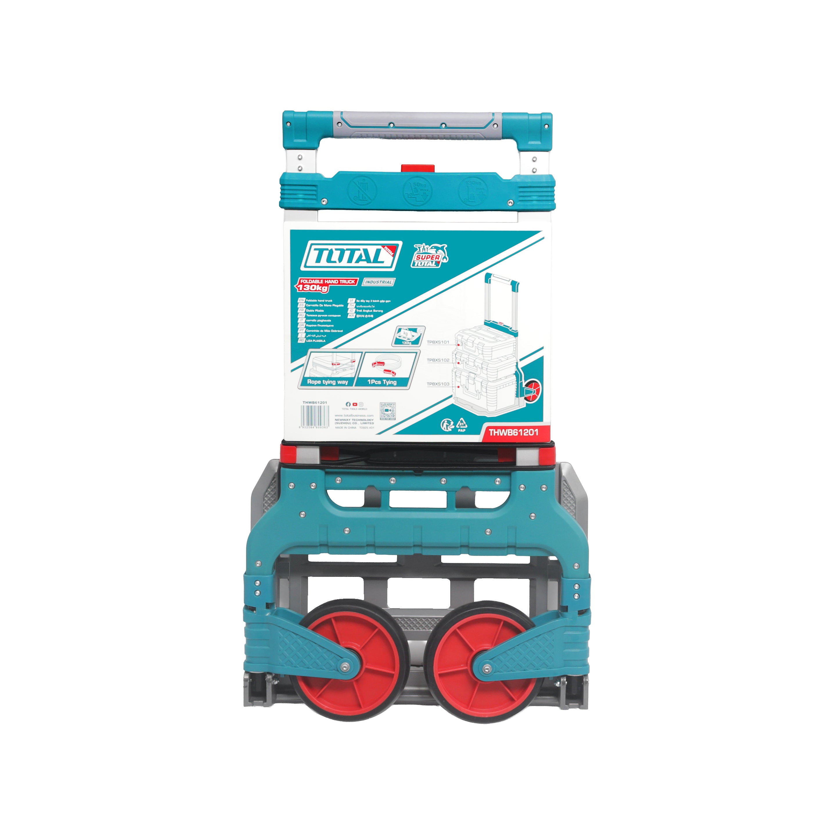 Total Tools Foldable Hand Truck - 130KG - THWB61201