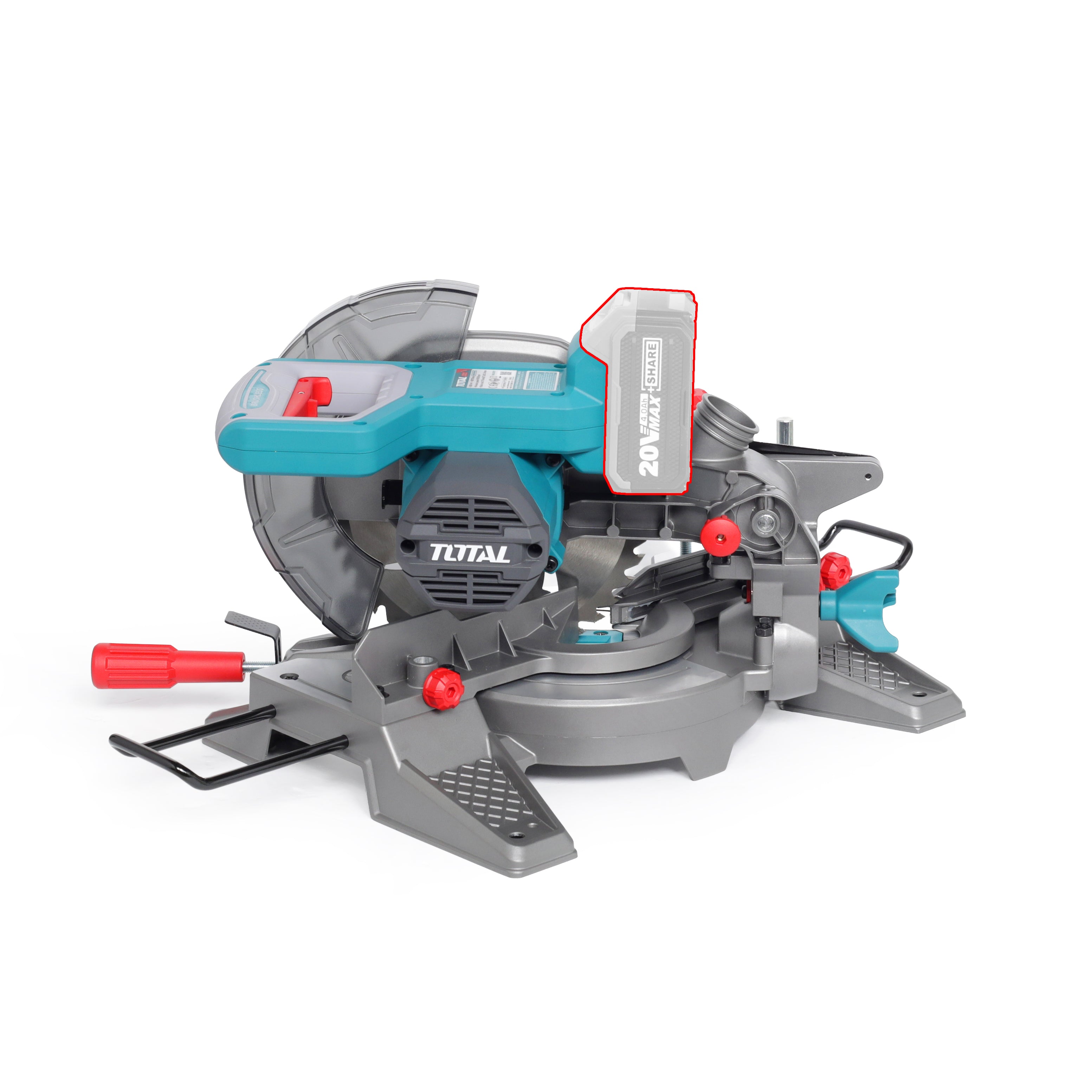 Total Tools Li-Ion 20V Cordless Mitre Saw - 210mm - (battery not included) - TMSLI2021