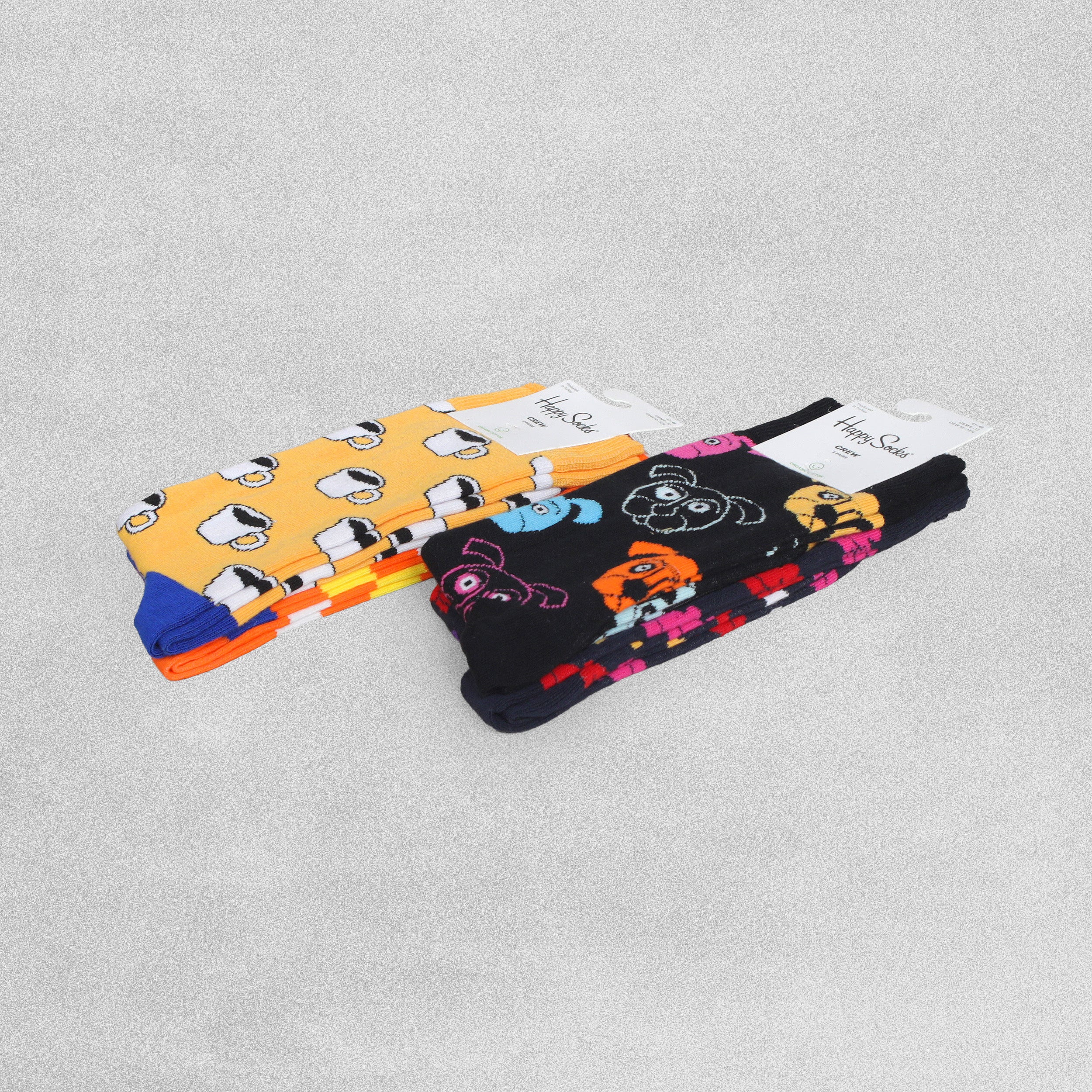 Happy Socks - 2 Pairs - Various Designs & Sizes