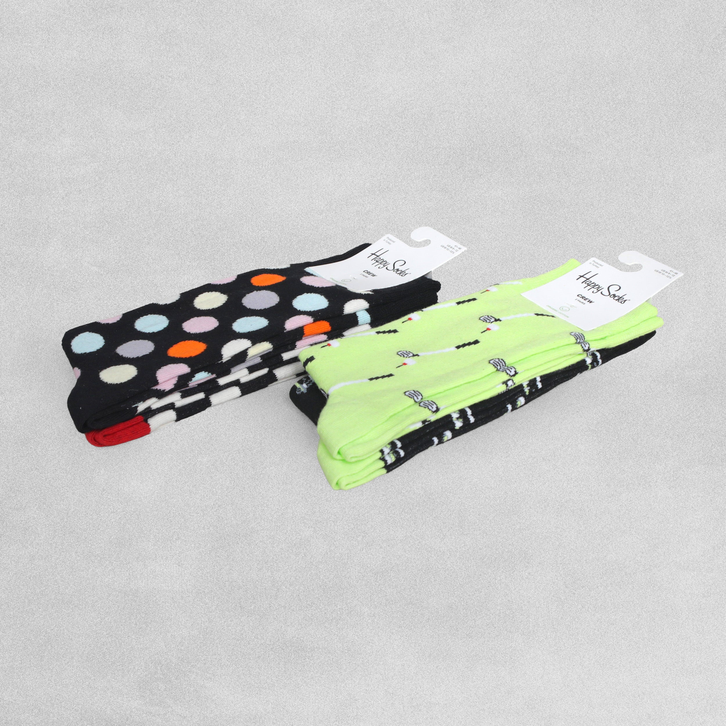 Happy Socks - 2 Pairs - Various Designs & Sizes
