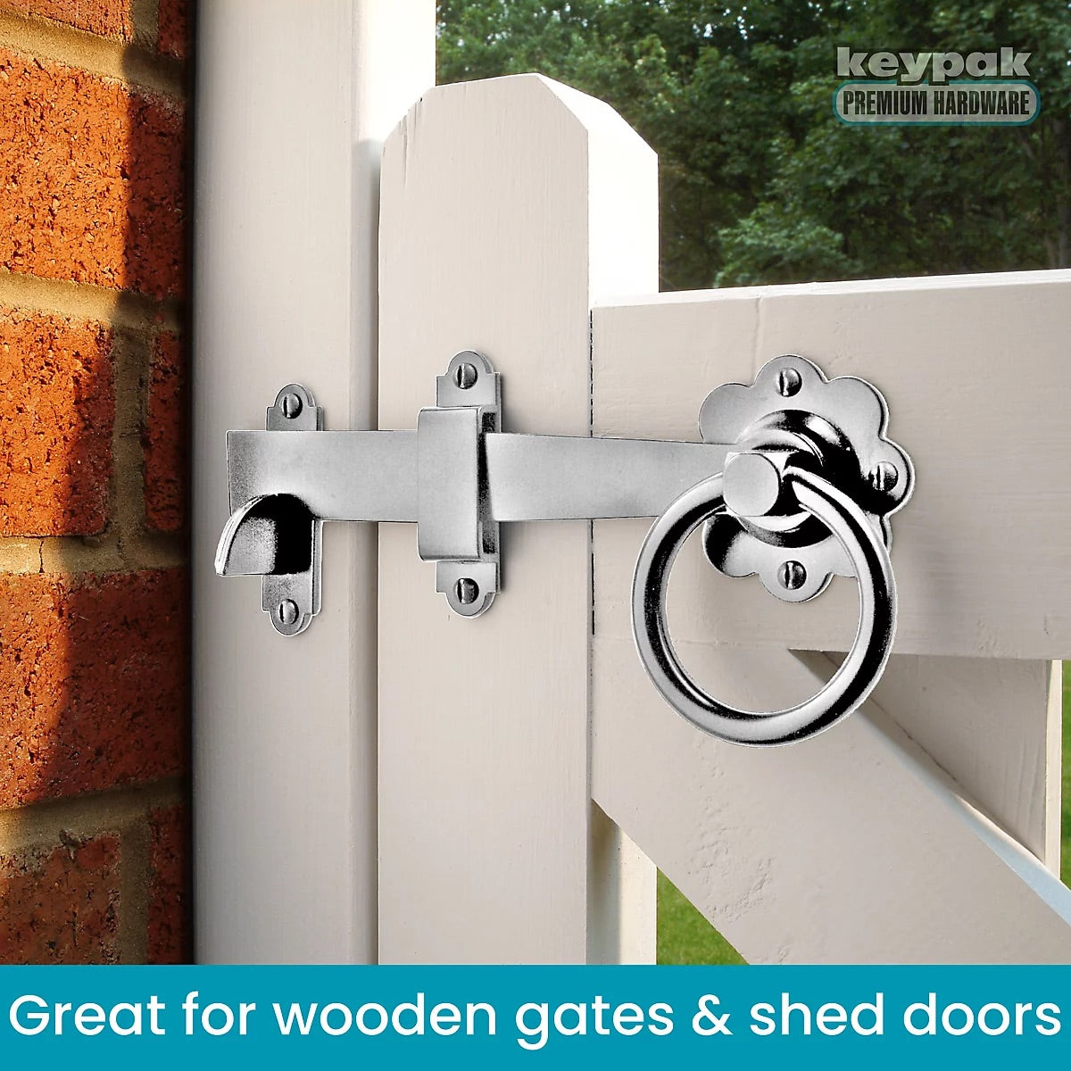 Blue Spot Zinc Plated Ring Latch 152mm