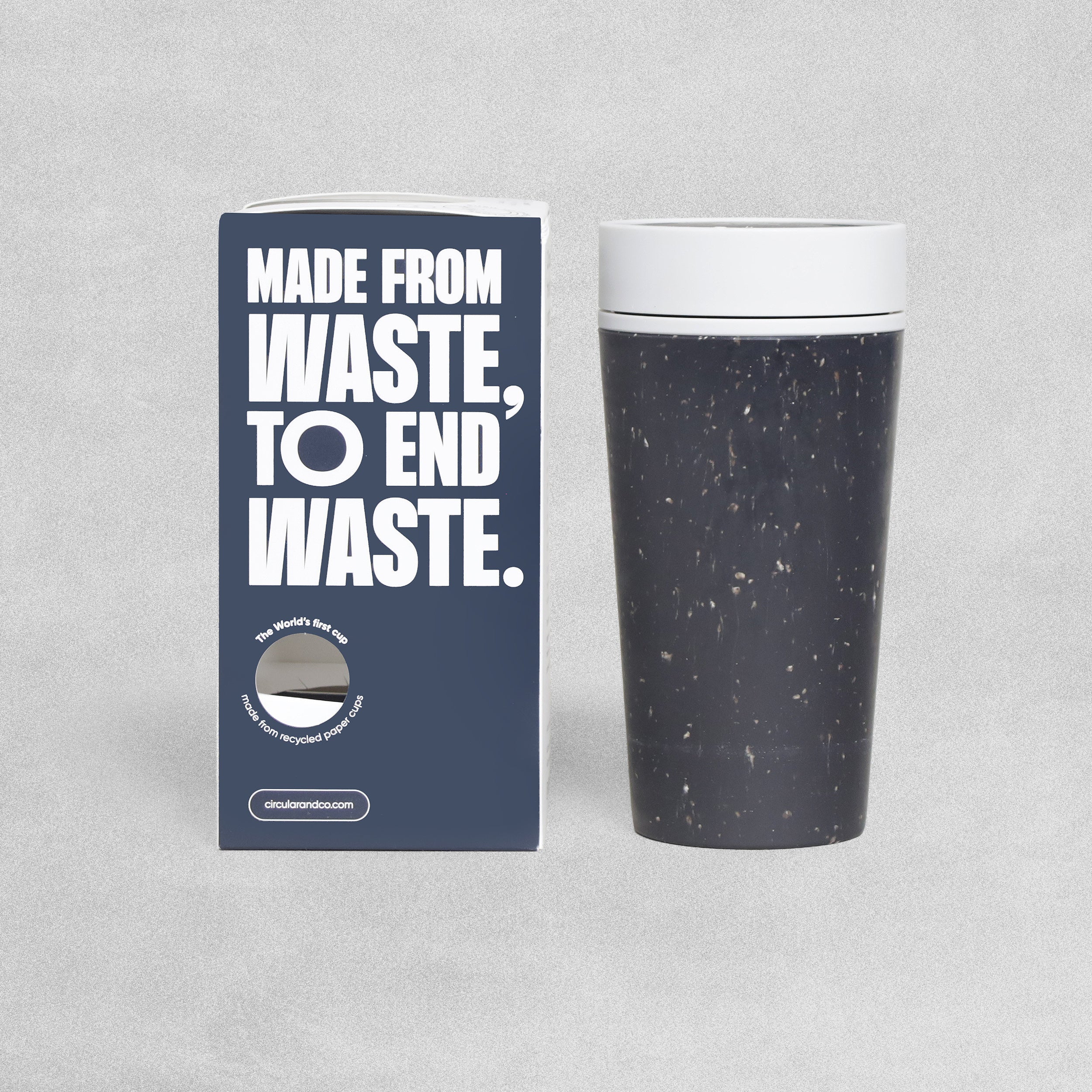 Circular & Co Recycled Reusable Coffee Cup 340ml