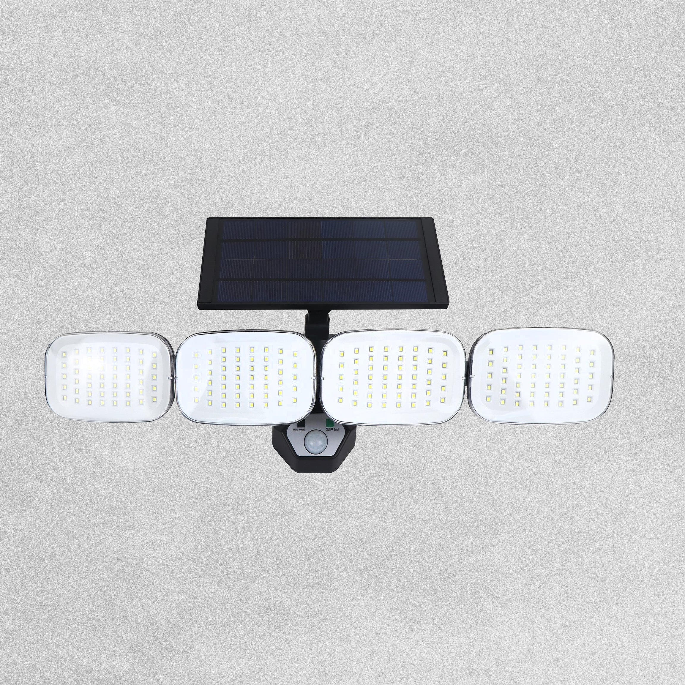 Ez Solar Led Wall Light with Motion Sensor - 750 Lumen - Remote Control