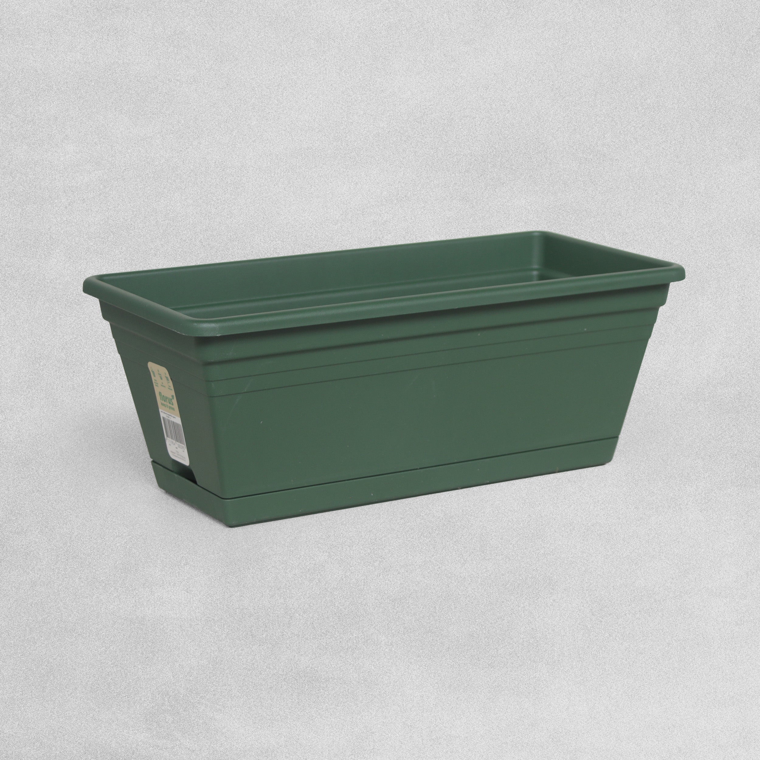 Florus Mediterranean Balcony Trough 40cm - Green