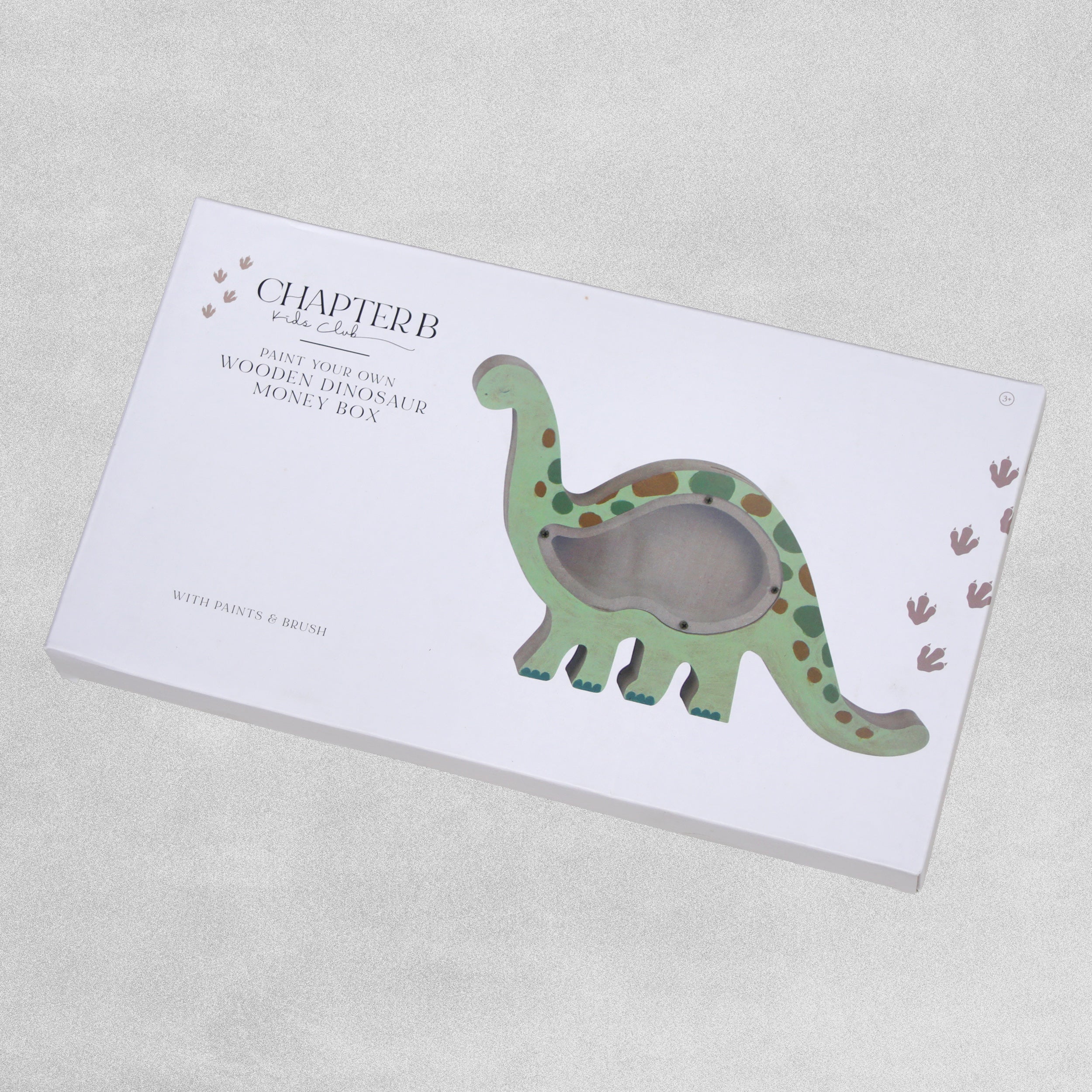 Chapter B Kids Club Paint Your Own Wooden Dinosaur Money Box