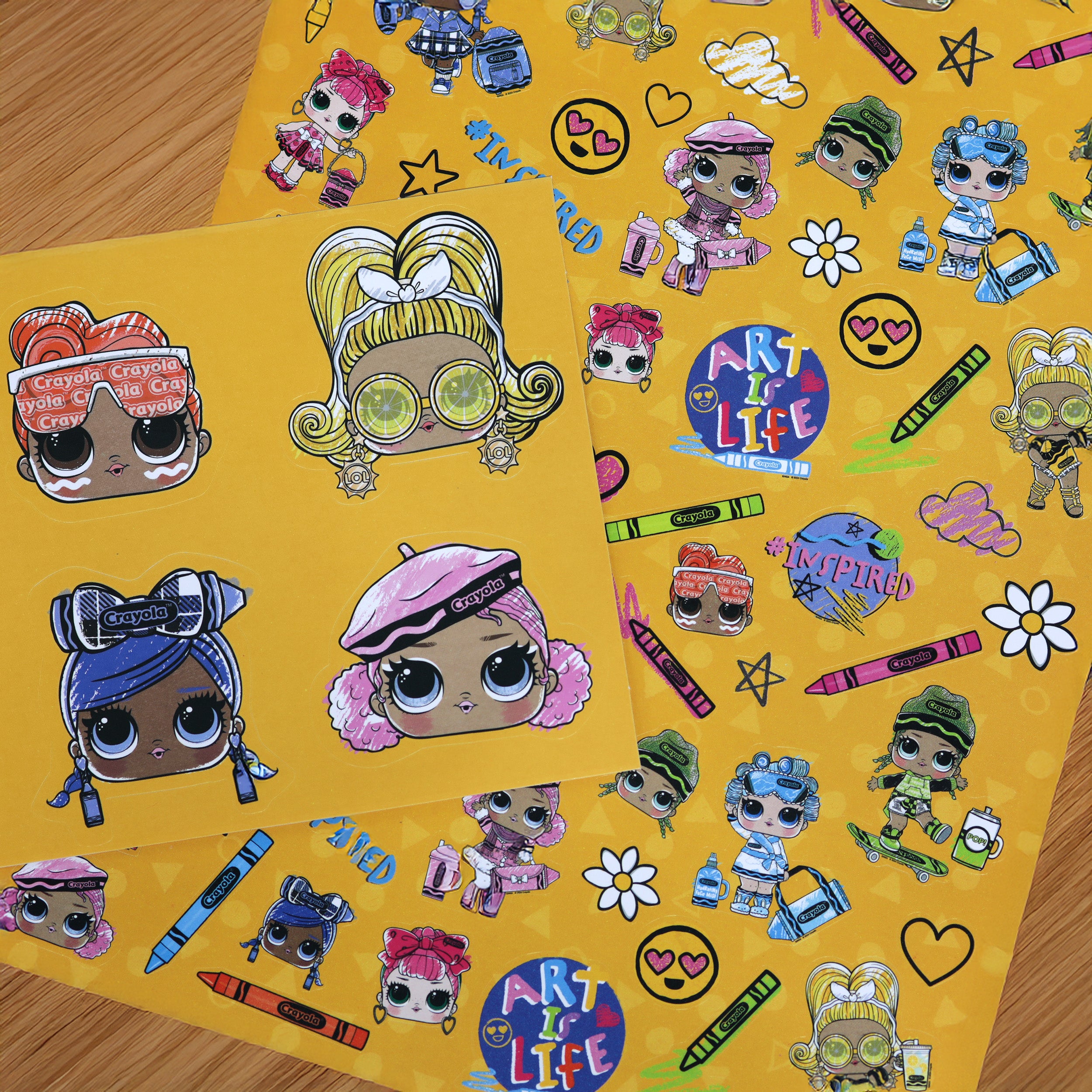 Crayola Mega Sticker Set.