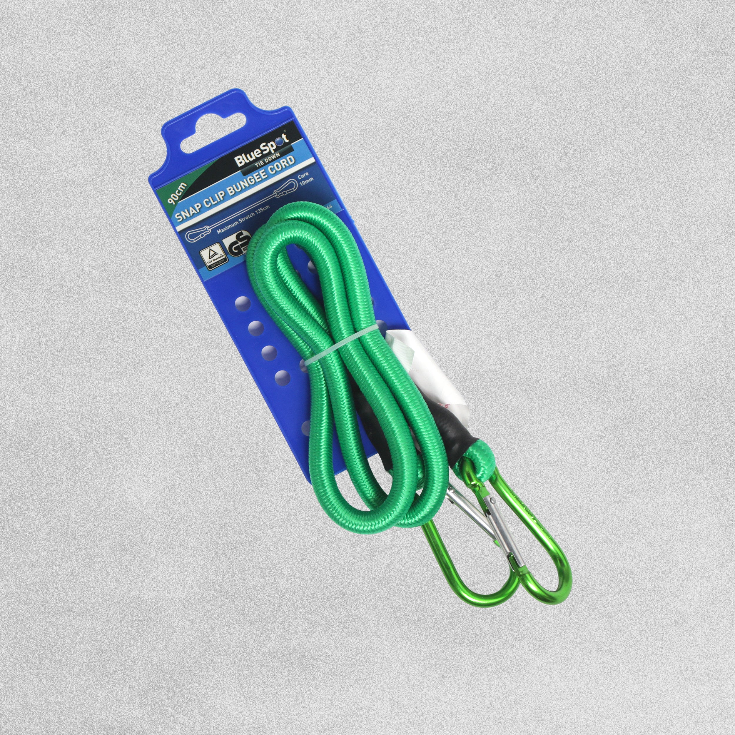 Blue Spot Snap Clip D Ring Bungee - Various Sizes