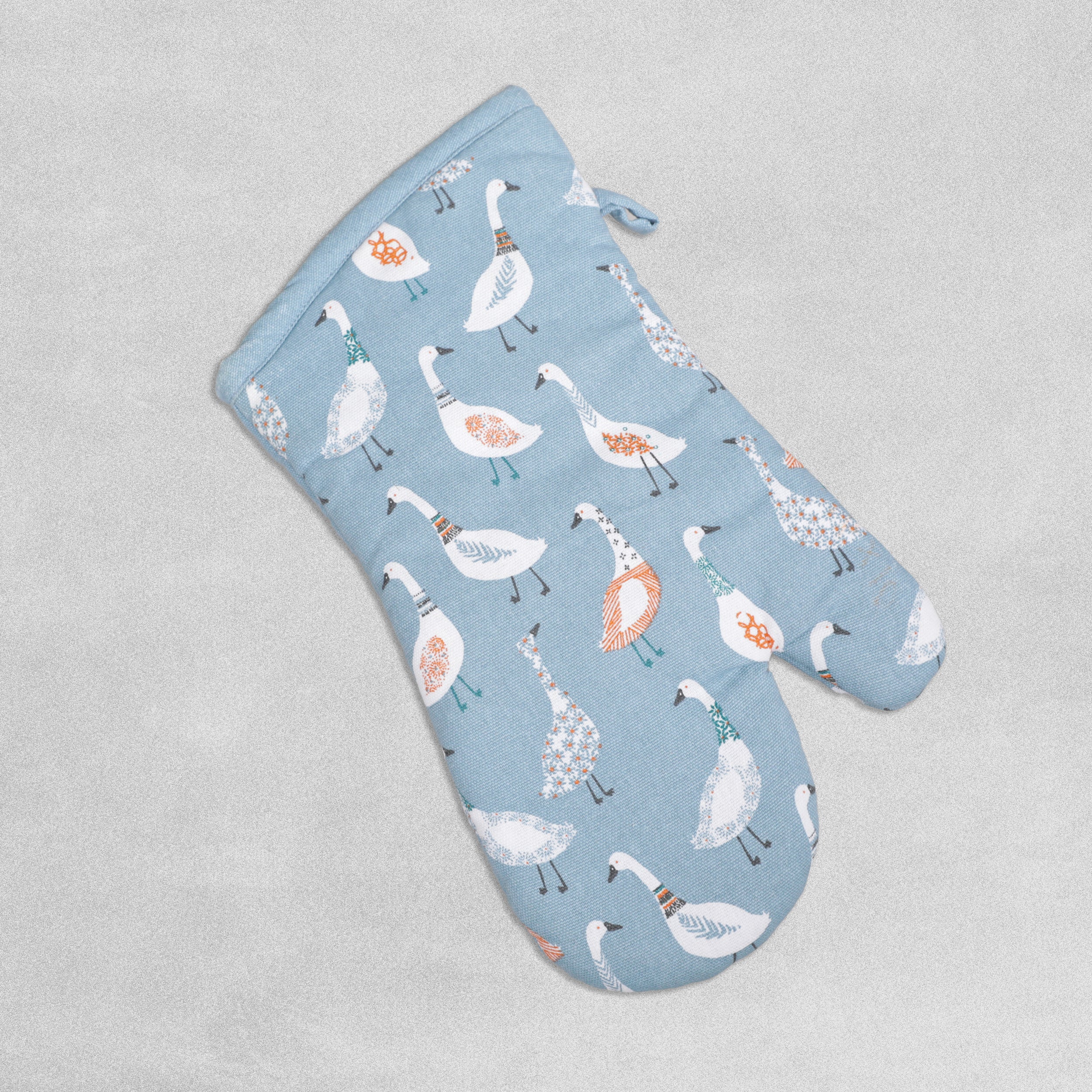 Single 100% Cotton Oven Mitt - Various Designs