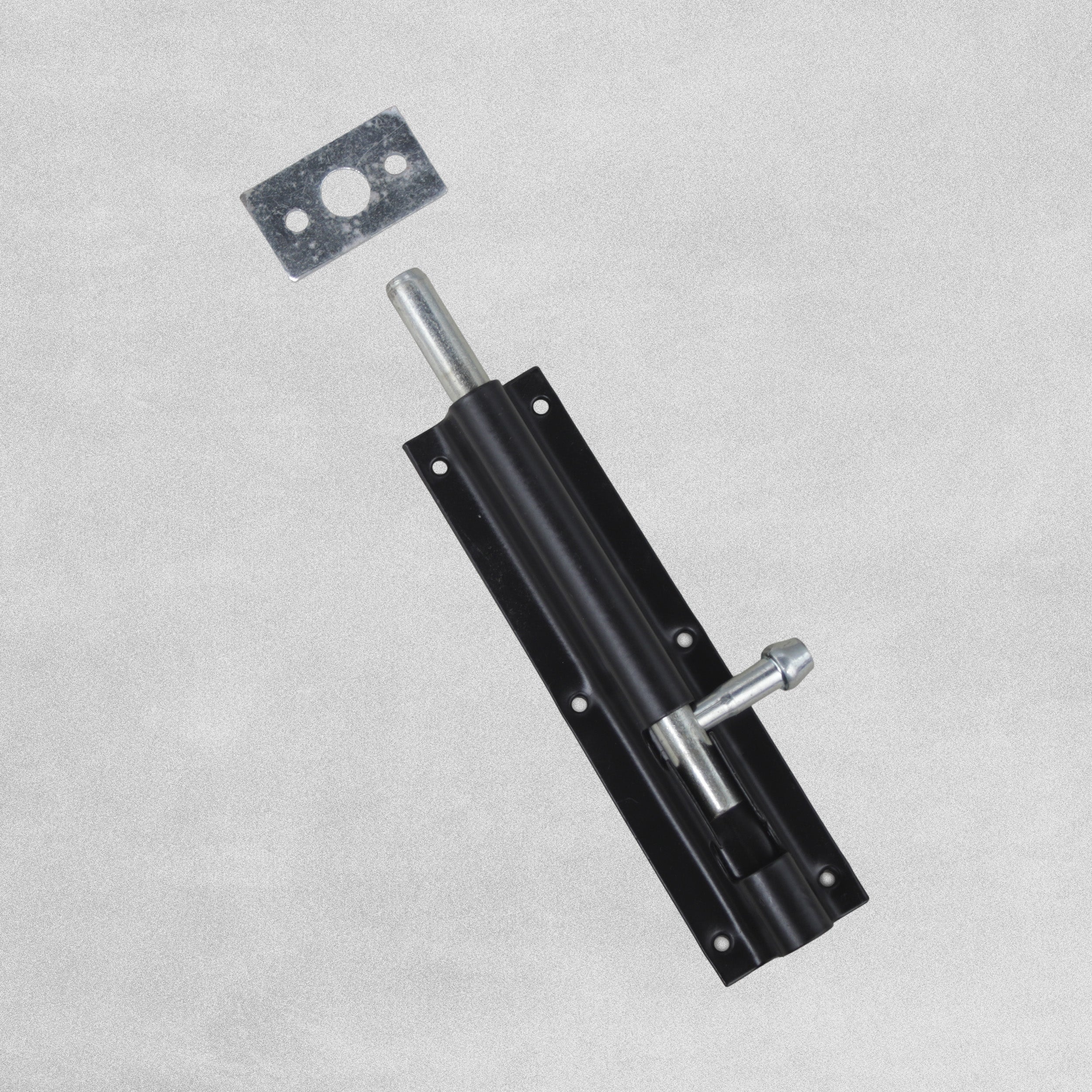 High Dome Barrel Bolt 152mm Black Finish