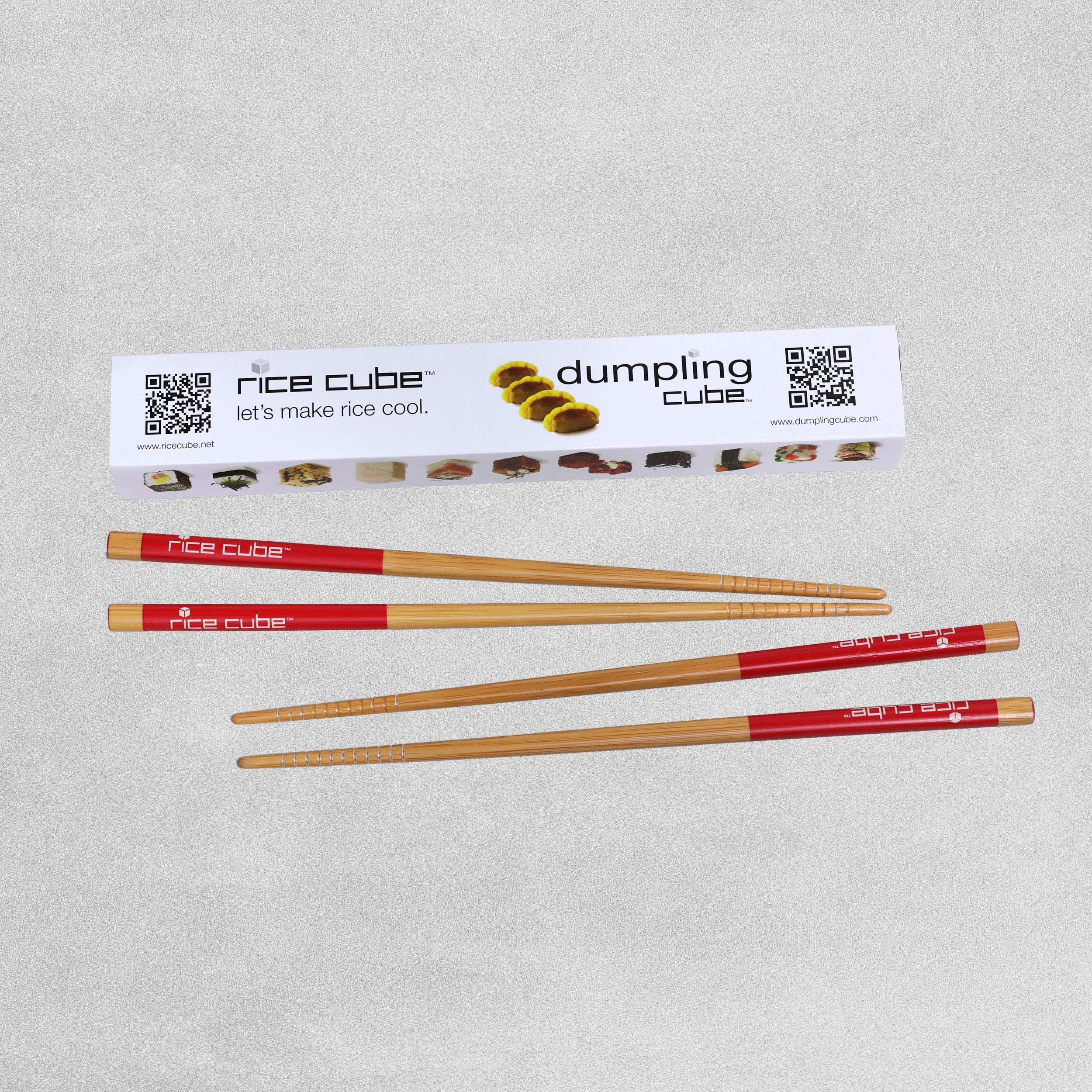 Rice Cube Chop Sticks - 4pcs