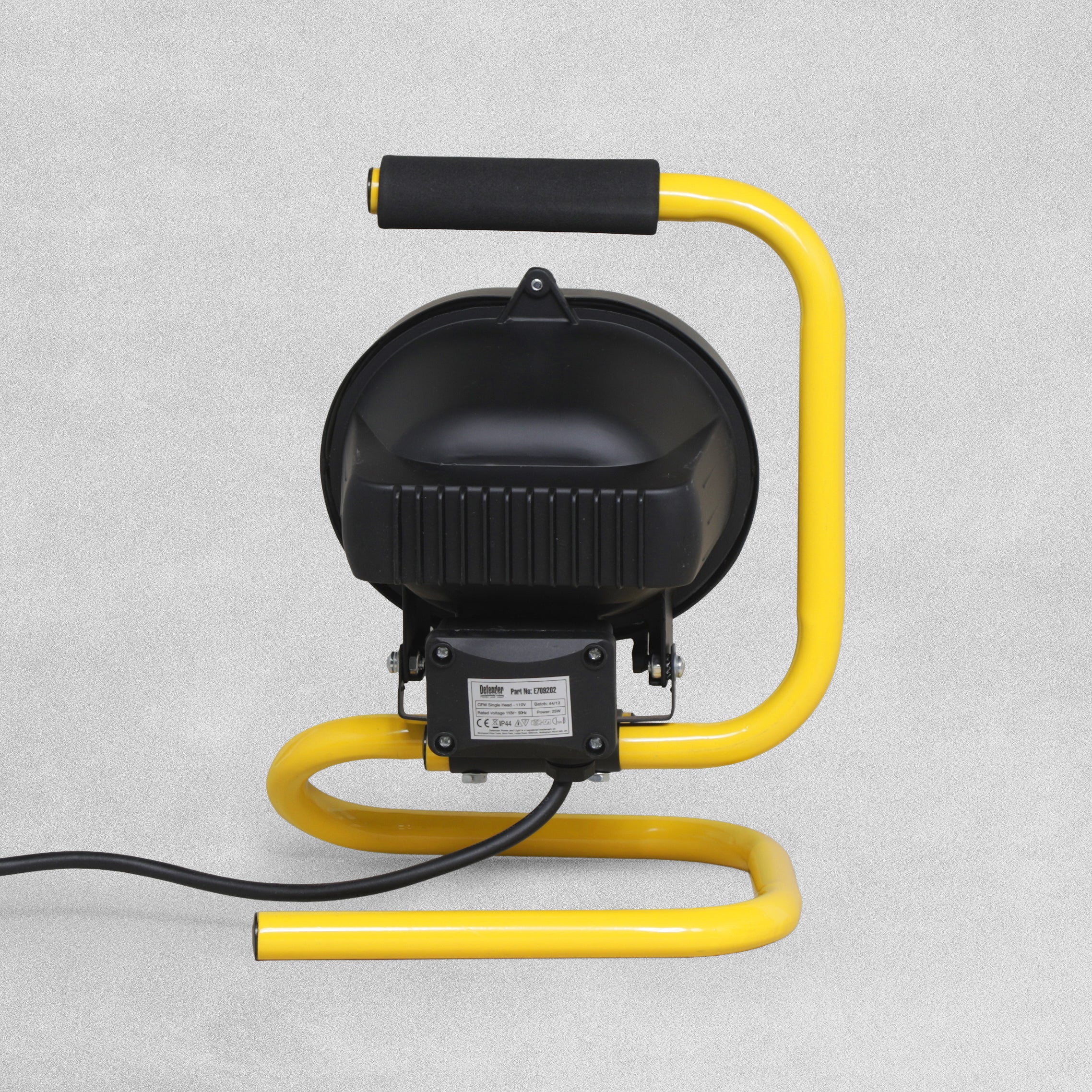 Defender Compact High Output Fluorescent Floor Worklight - 110V