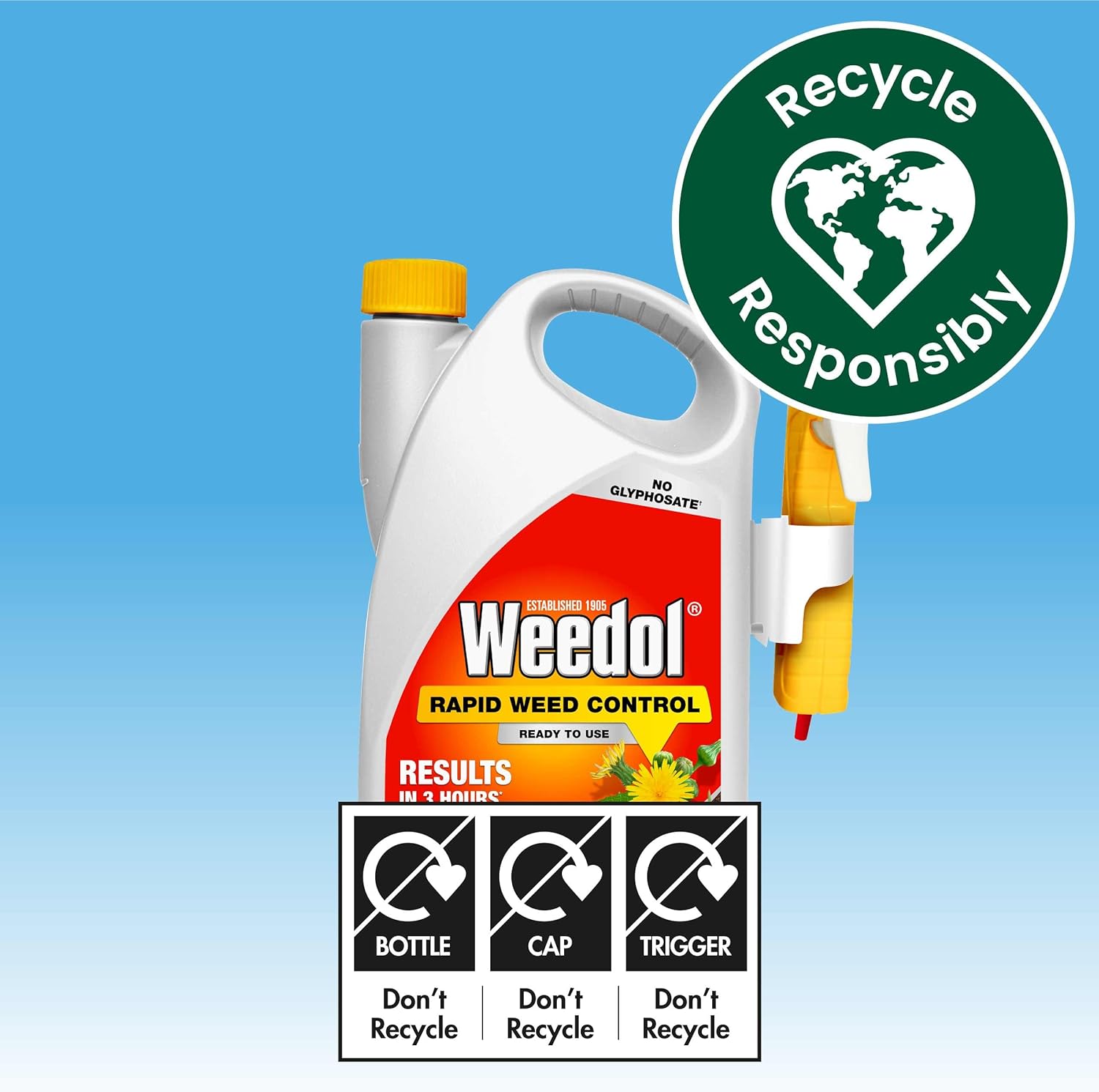 Weedol Rapid Weed Control Ready to Use 3L