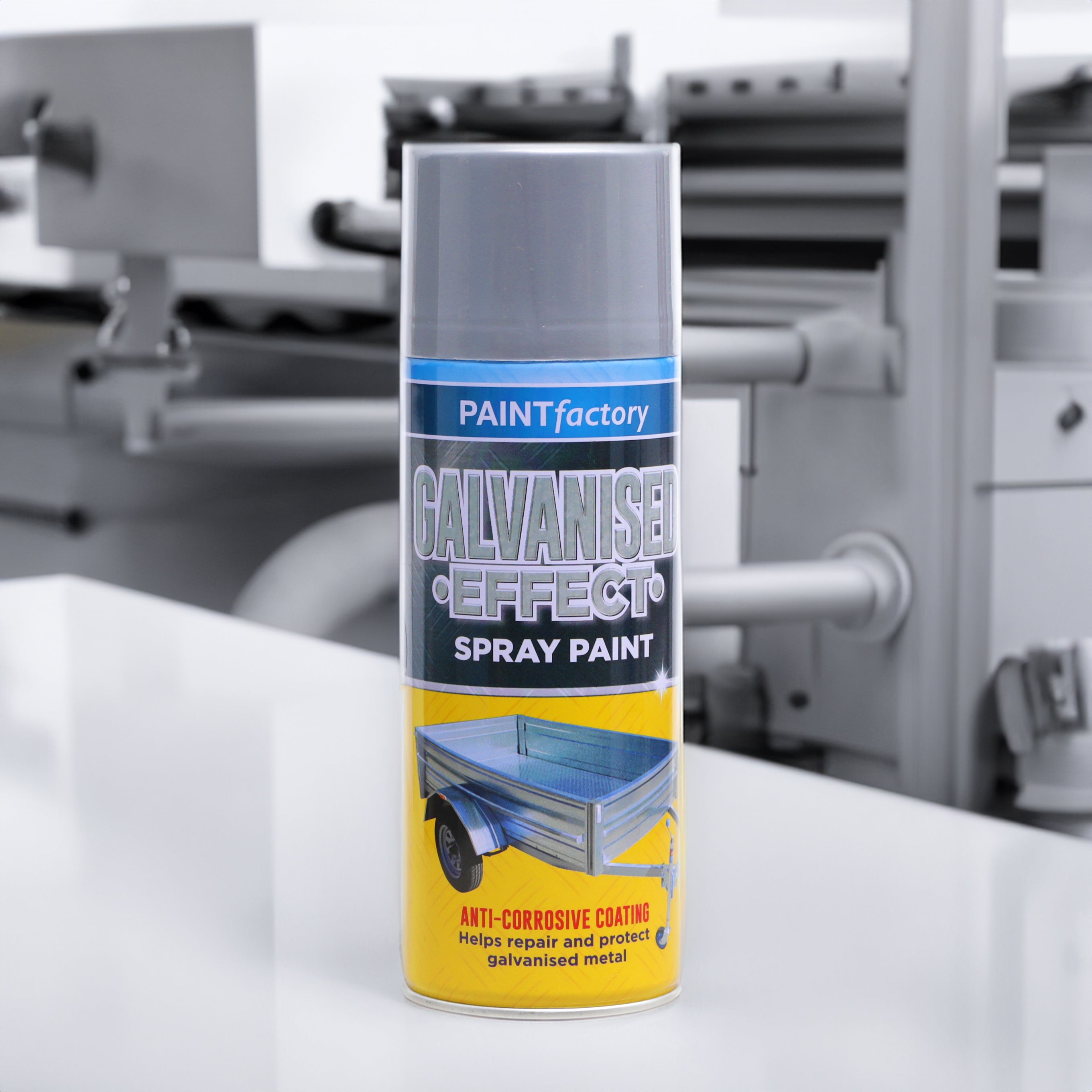 Paint Factory Galvanised Effect Spray Paint - 400ml