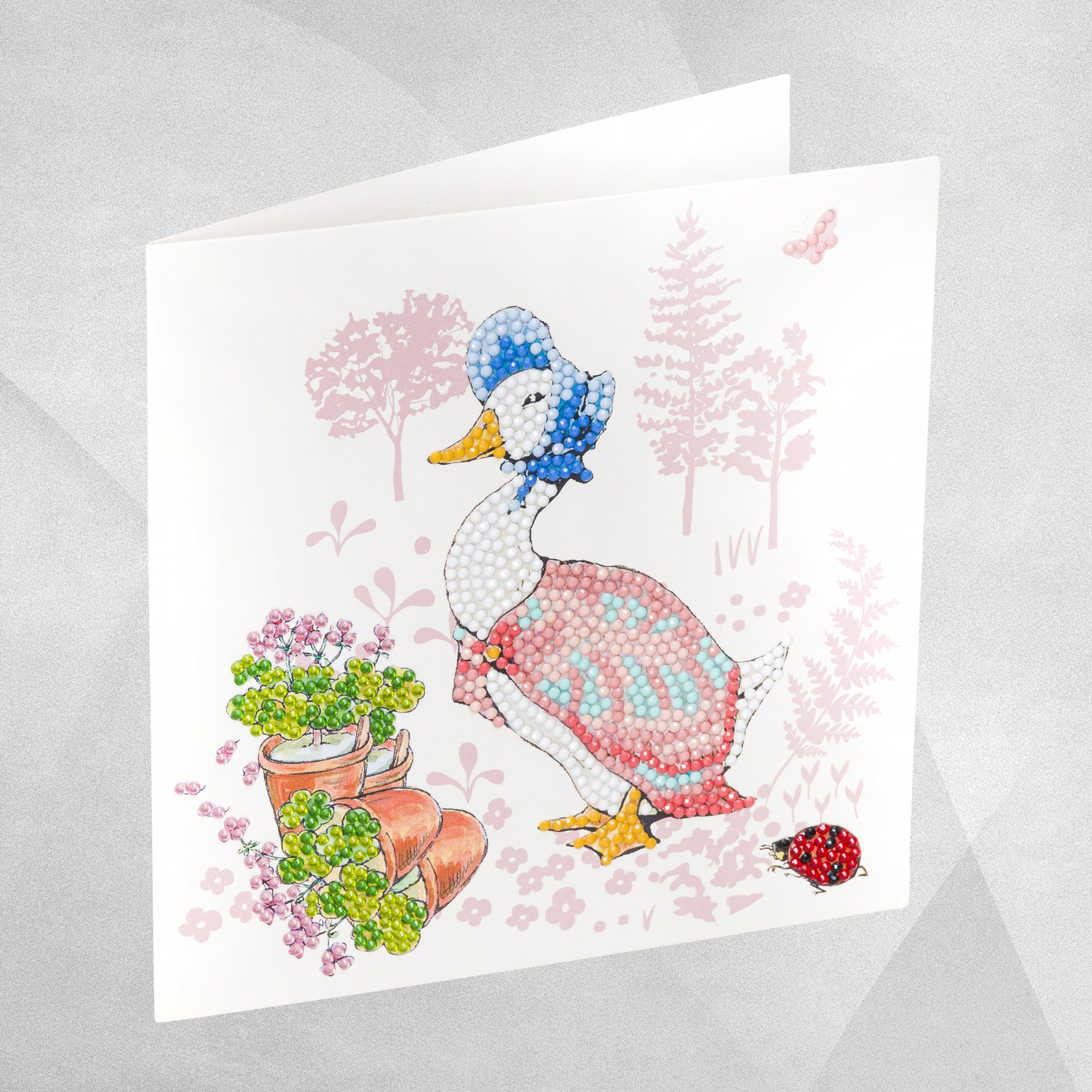 Craft Buddy Beatrix Potter 18x18cm Crystal Art Card- various characters