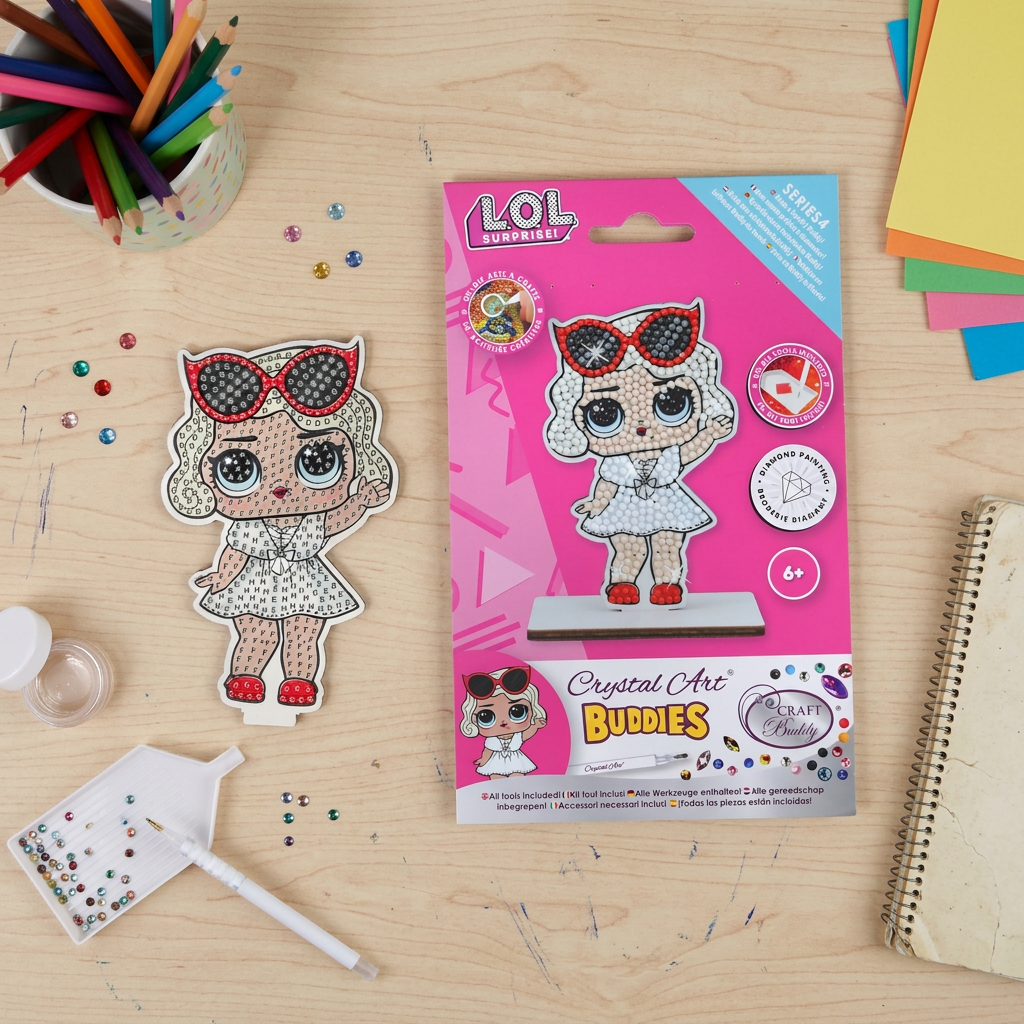 LOL Surprise - Crystal Art Buddy Kit - Various characters