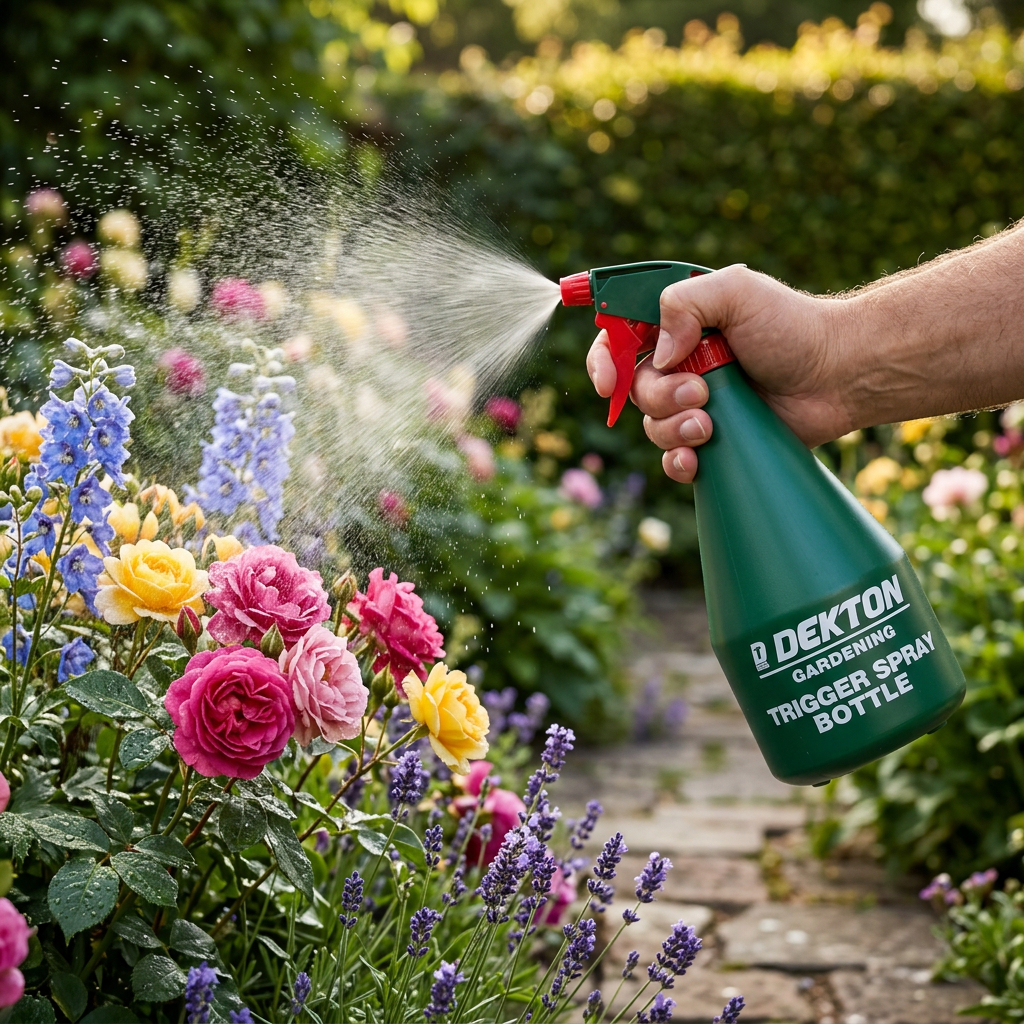 Dekton 1L Trigger Spray Bottle Green