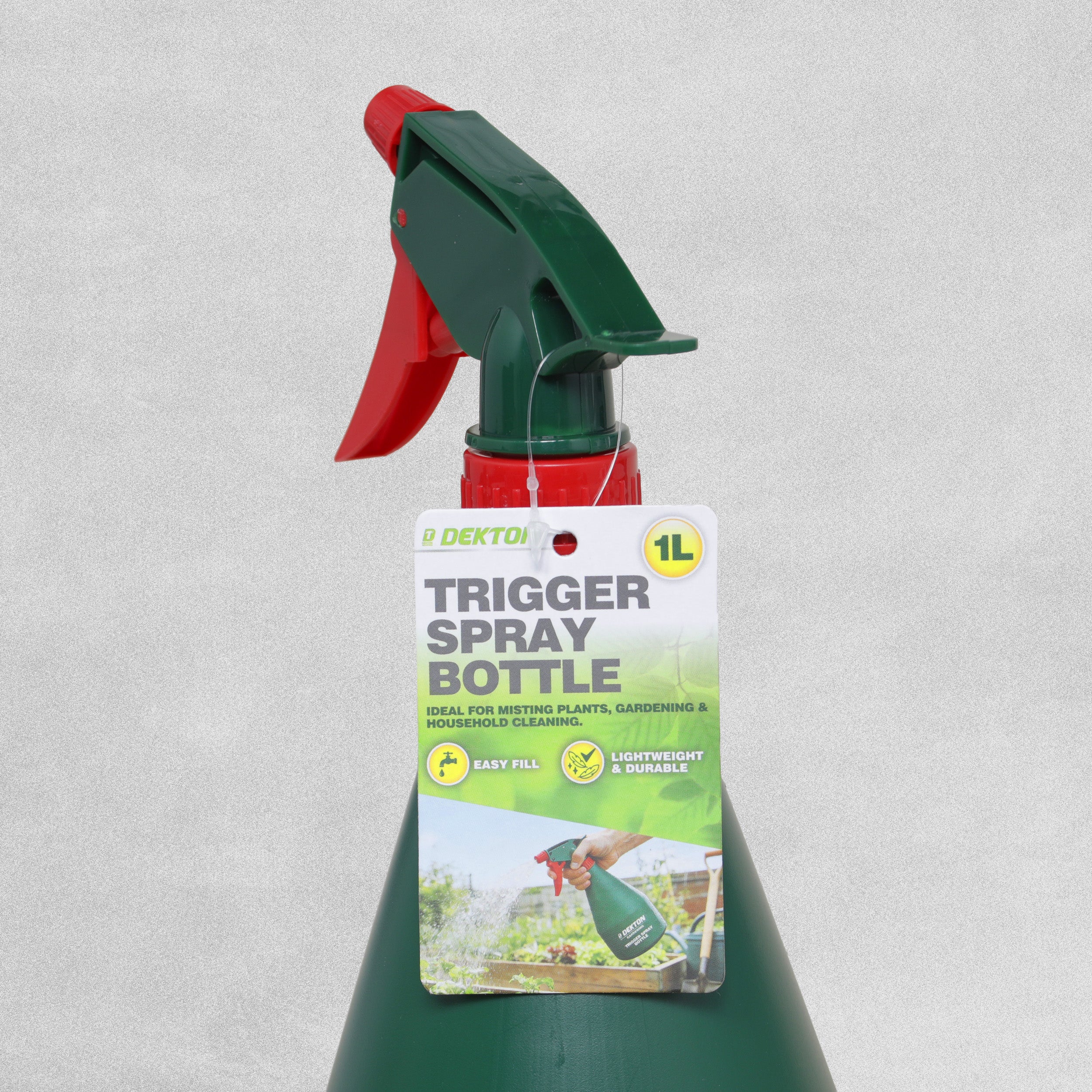 Dekton 1L Trigger Spray Bottle Green