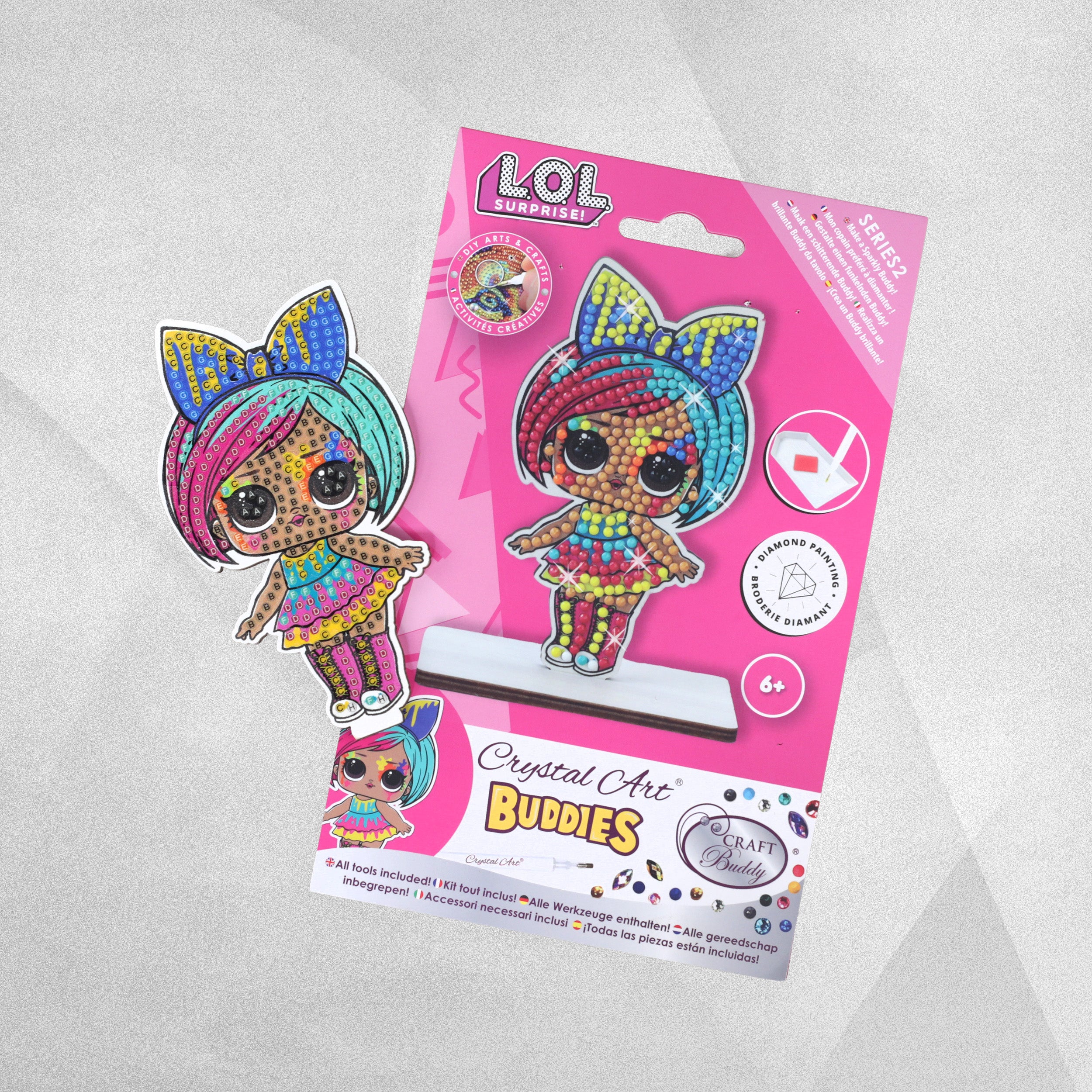 LOL Surprise - Crystal Art Buddy Kit - Various characters