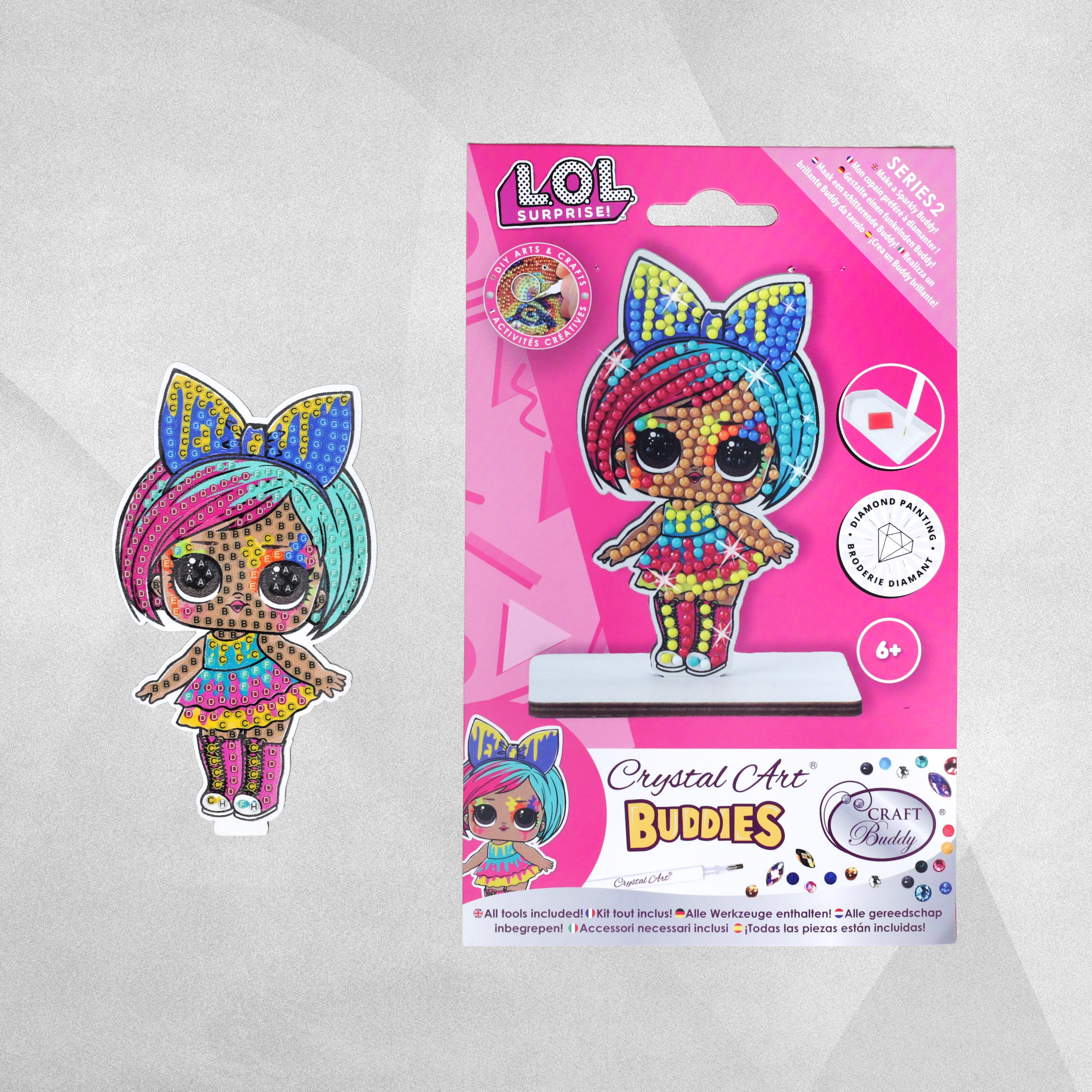 LOL Surprise - Crystal Art Buddy Kit - Various characters