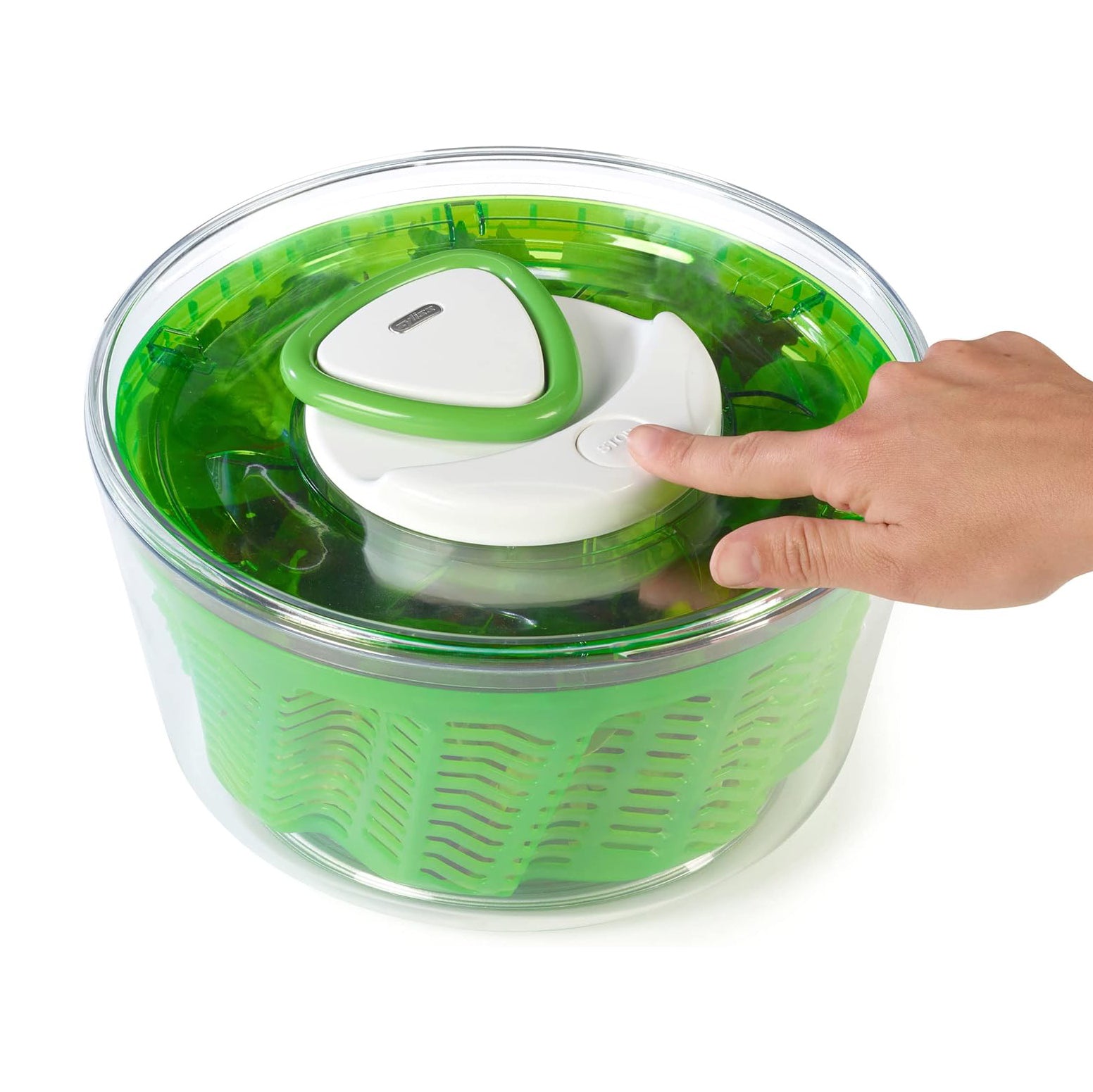 Zyliss Easy Spin 2 Salad Spinner Green