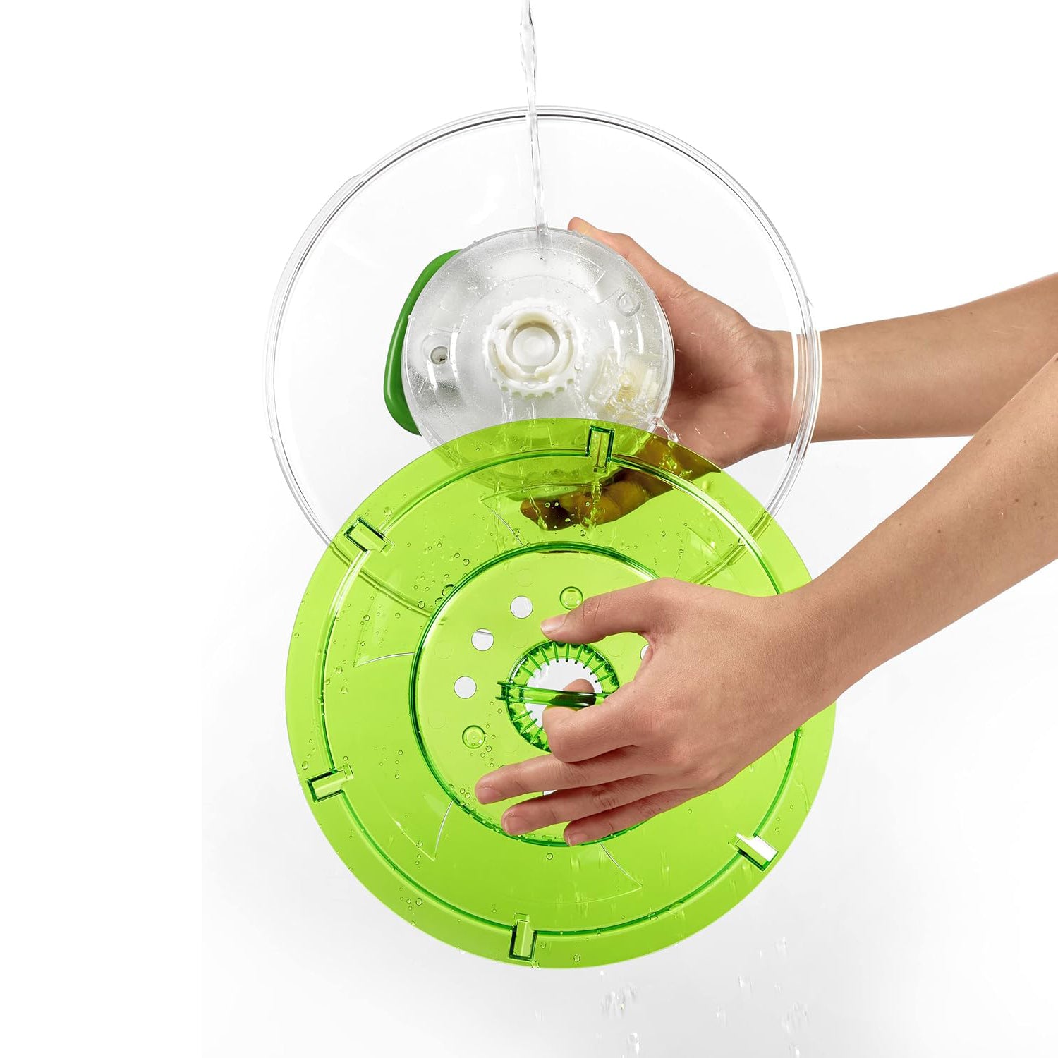 Zyliss Easy Spin 2 Salad Spinner Green