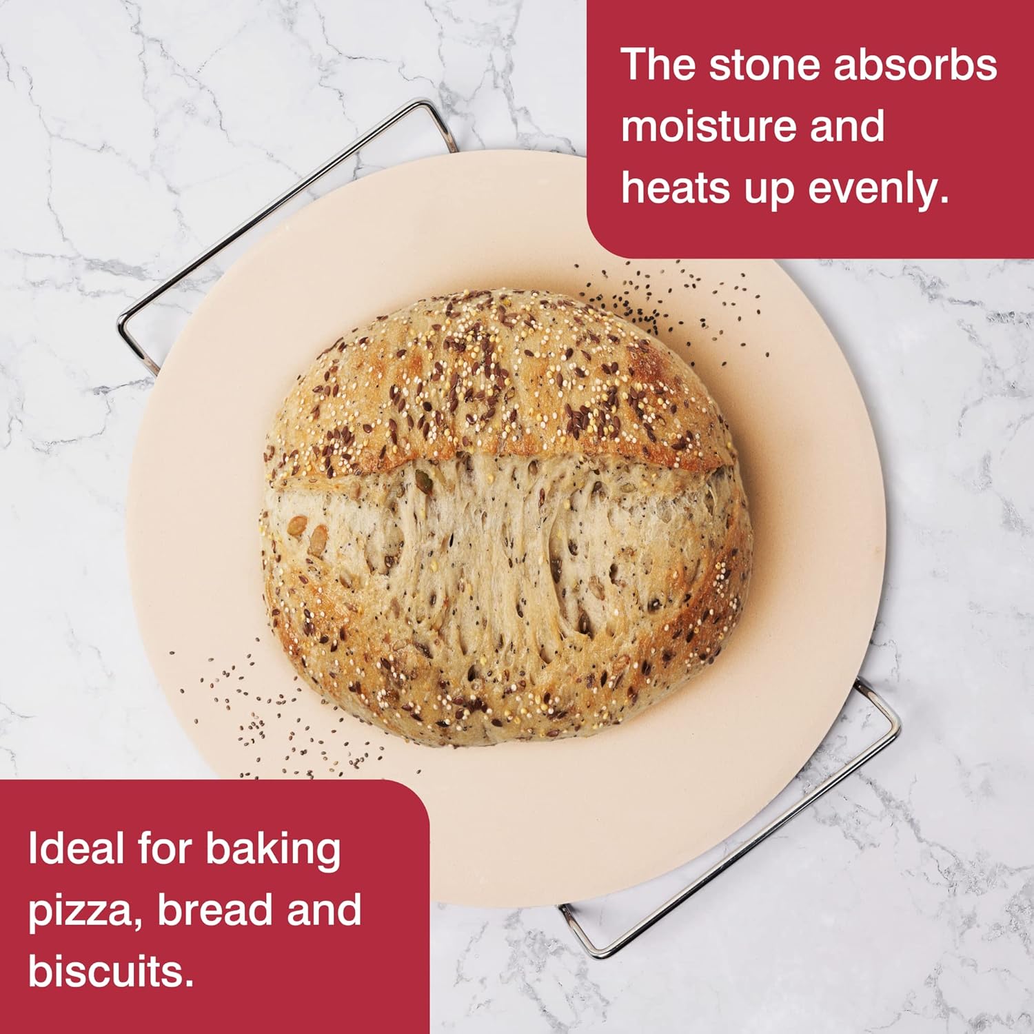 Zyliss Ceramic Baking Stone