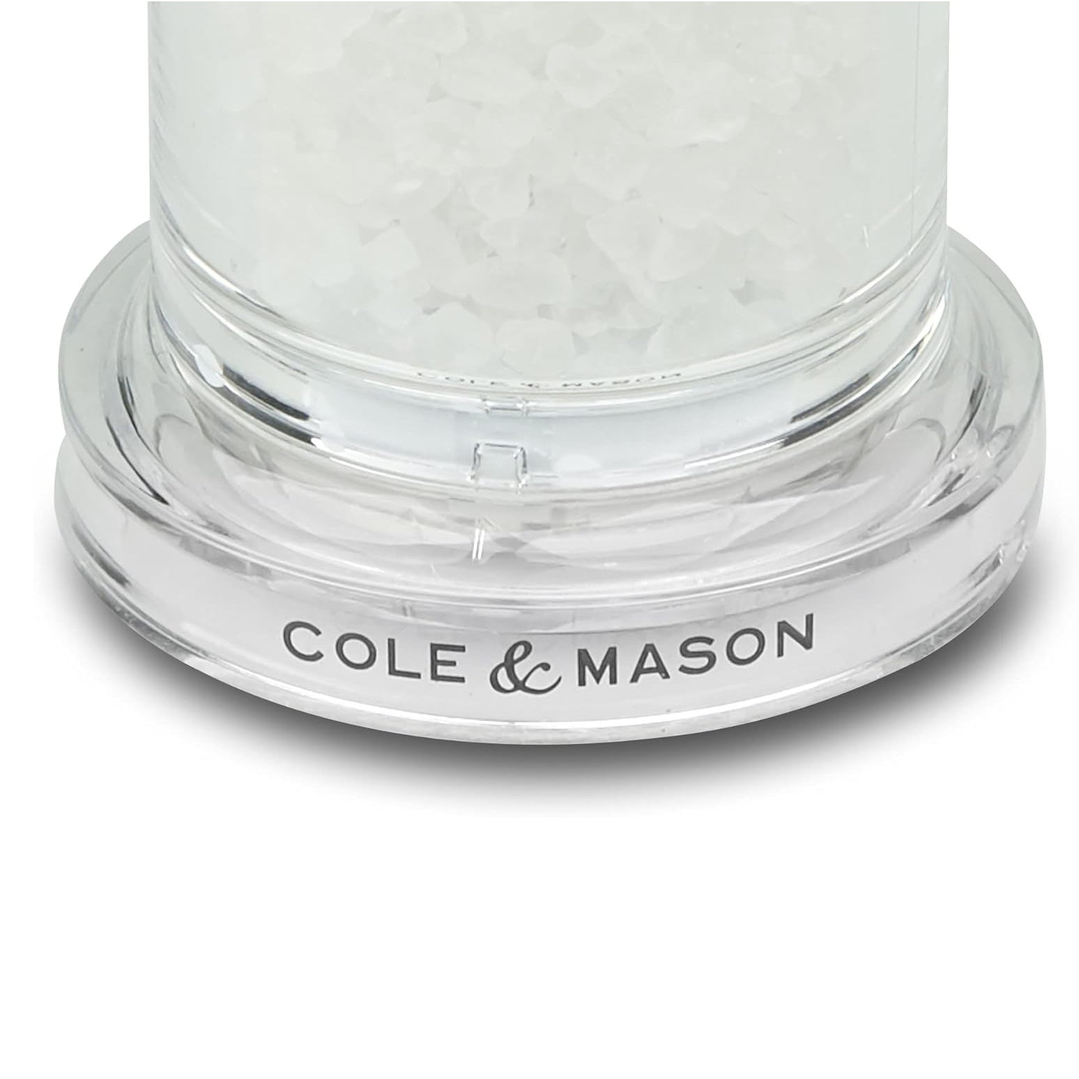 Cole & Mason Acrylic Pepper & Salt Mills 140mm tall (sold separately)