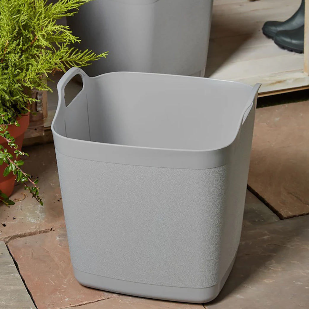 Wham Flexi Tub 25L Square Stone