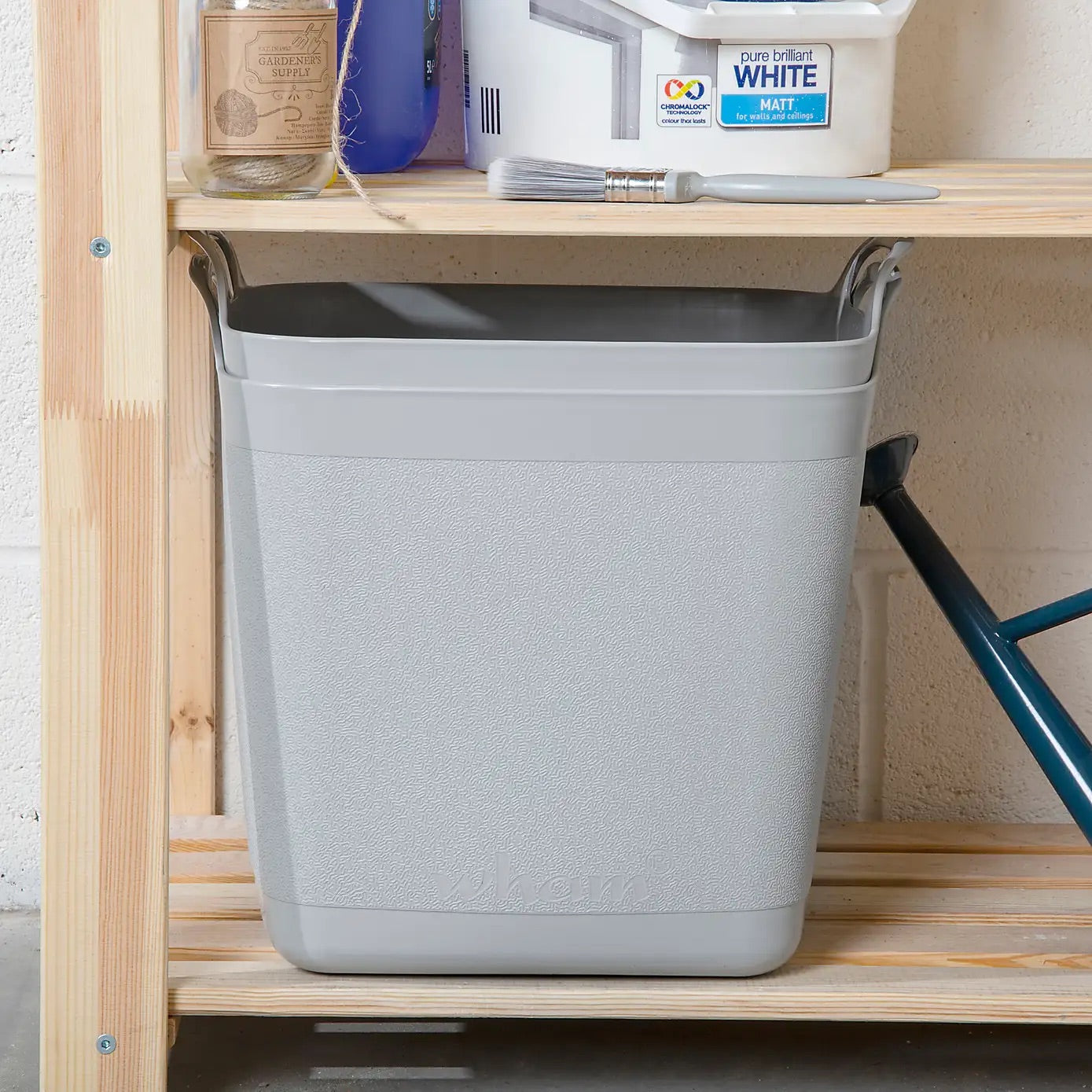 Wham Flexi Tub 25L Square Stone