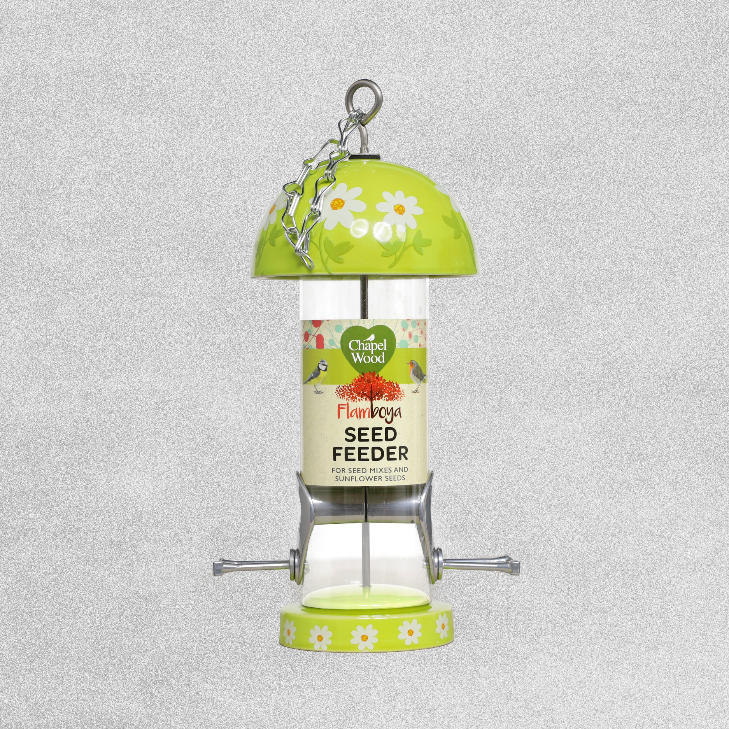 Chapel Wood Flamboya Seed Feeder Flower Design