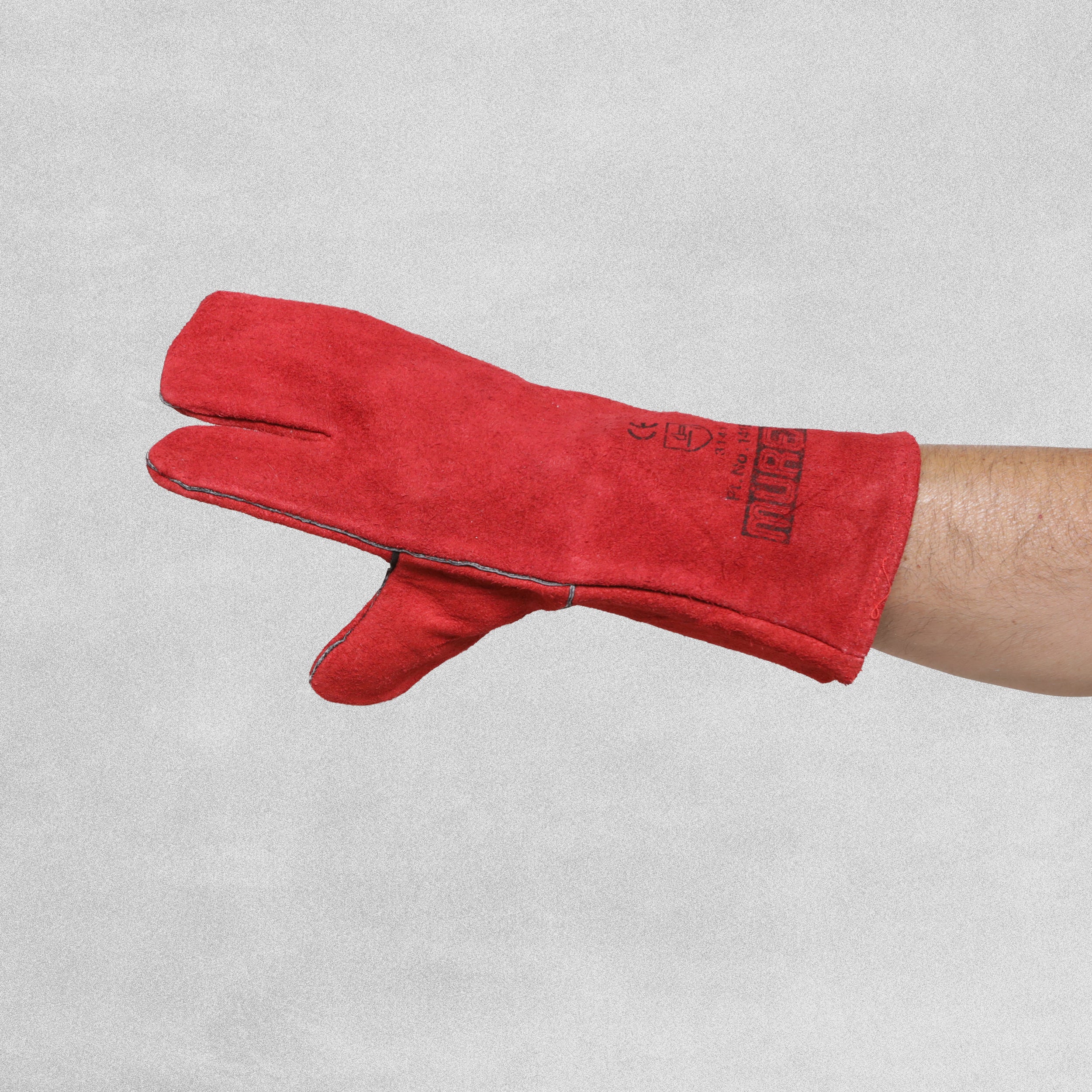 Red Gauntlet Gloves