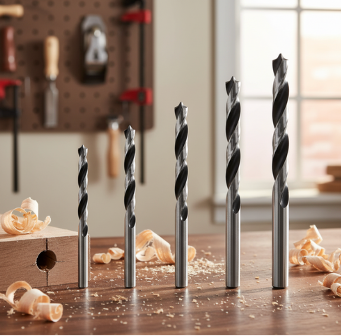 Total Wood Drill Bits Set 5pcs - TACSD7055