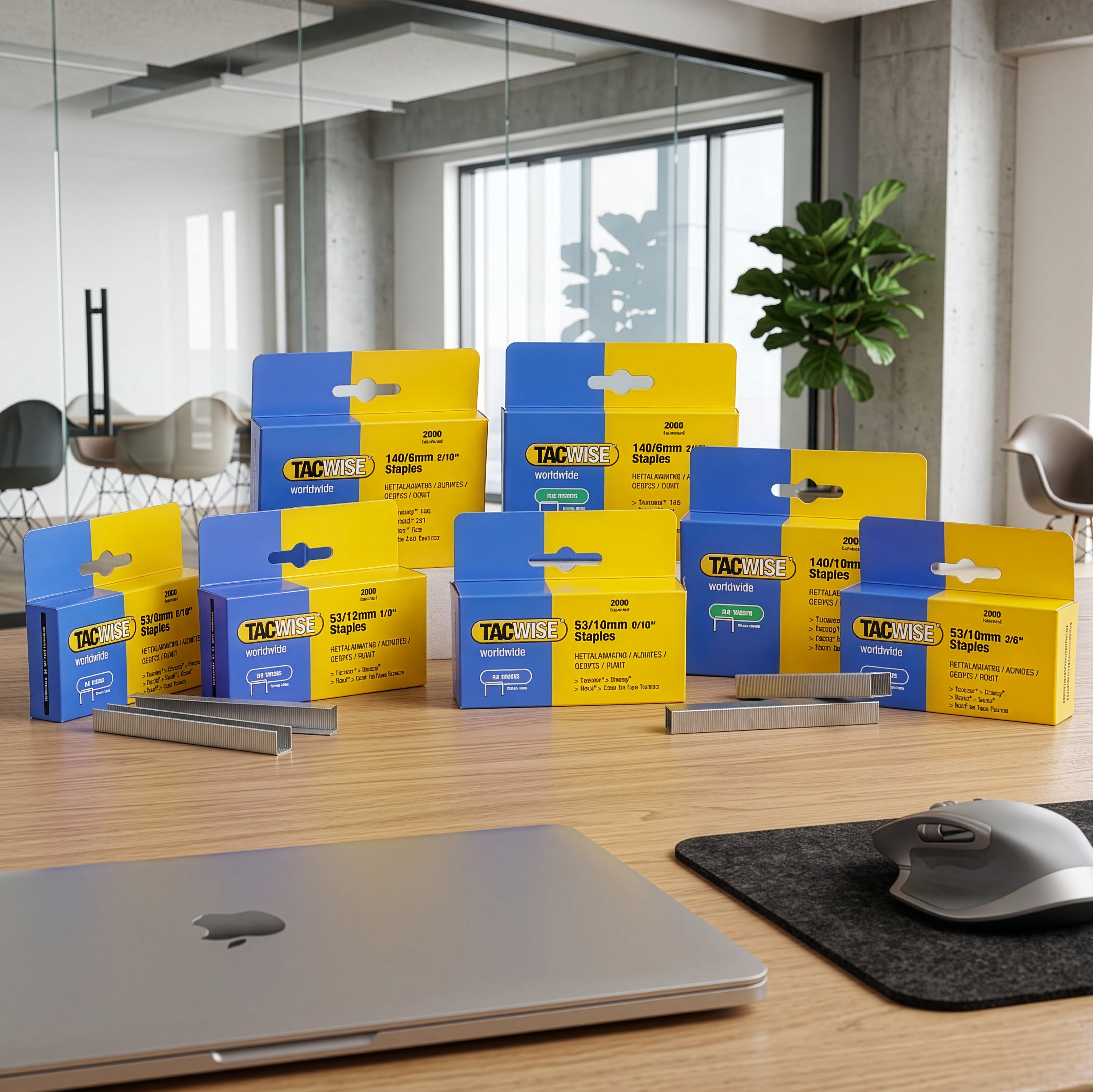 TACWISE 140 series STAPLES 2000pk various sizes