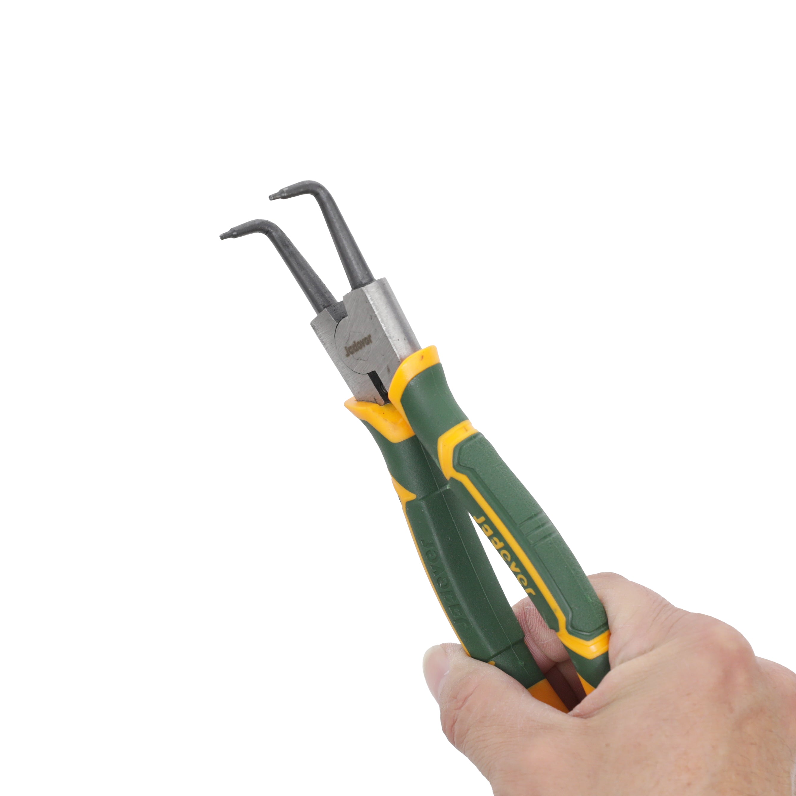 Jadever Circlip Pliers - Bent Head - 180mm - Reverse Action - JDPL9972