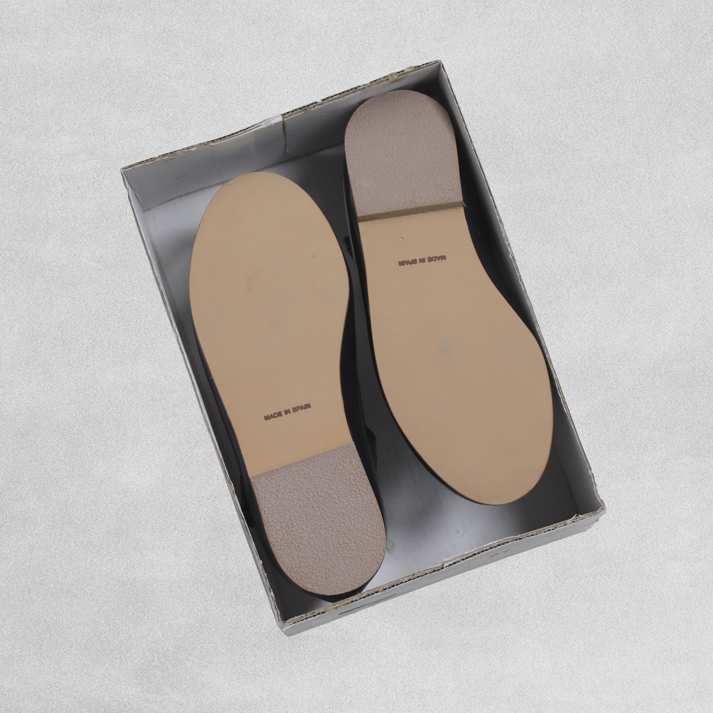 Shoeting Stars Grey / Beige shoes with muted cream Buckle Strap and Bow