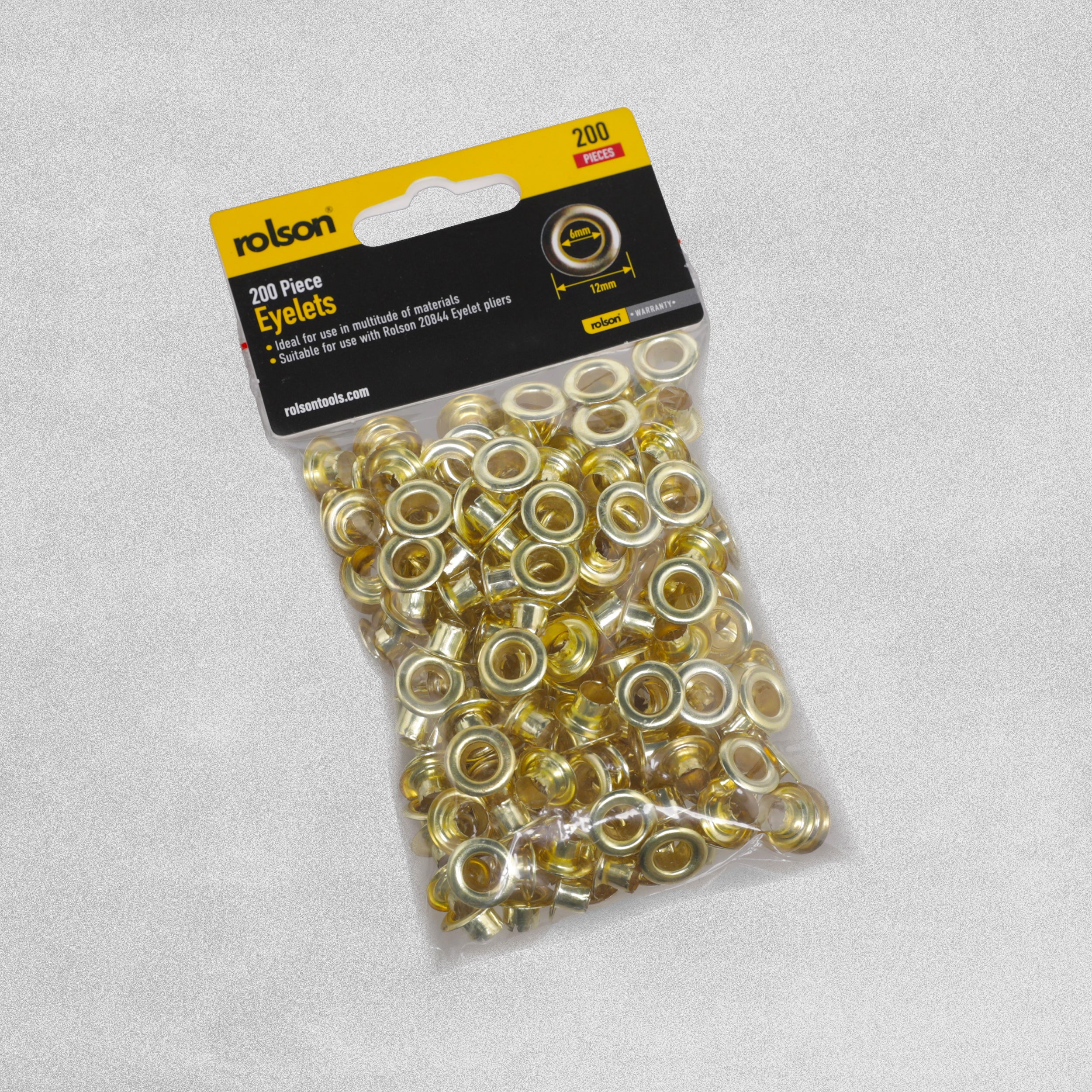Rolson Eyelet 12mm Pack of 200