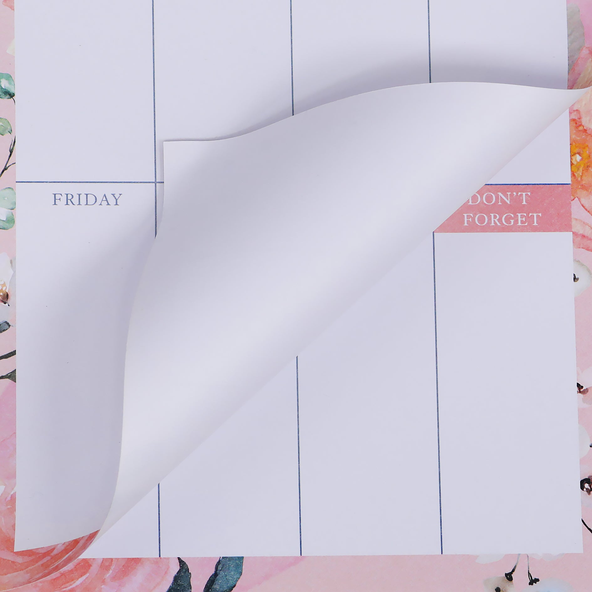 Sophia Floral Weekly Planner Magnetic