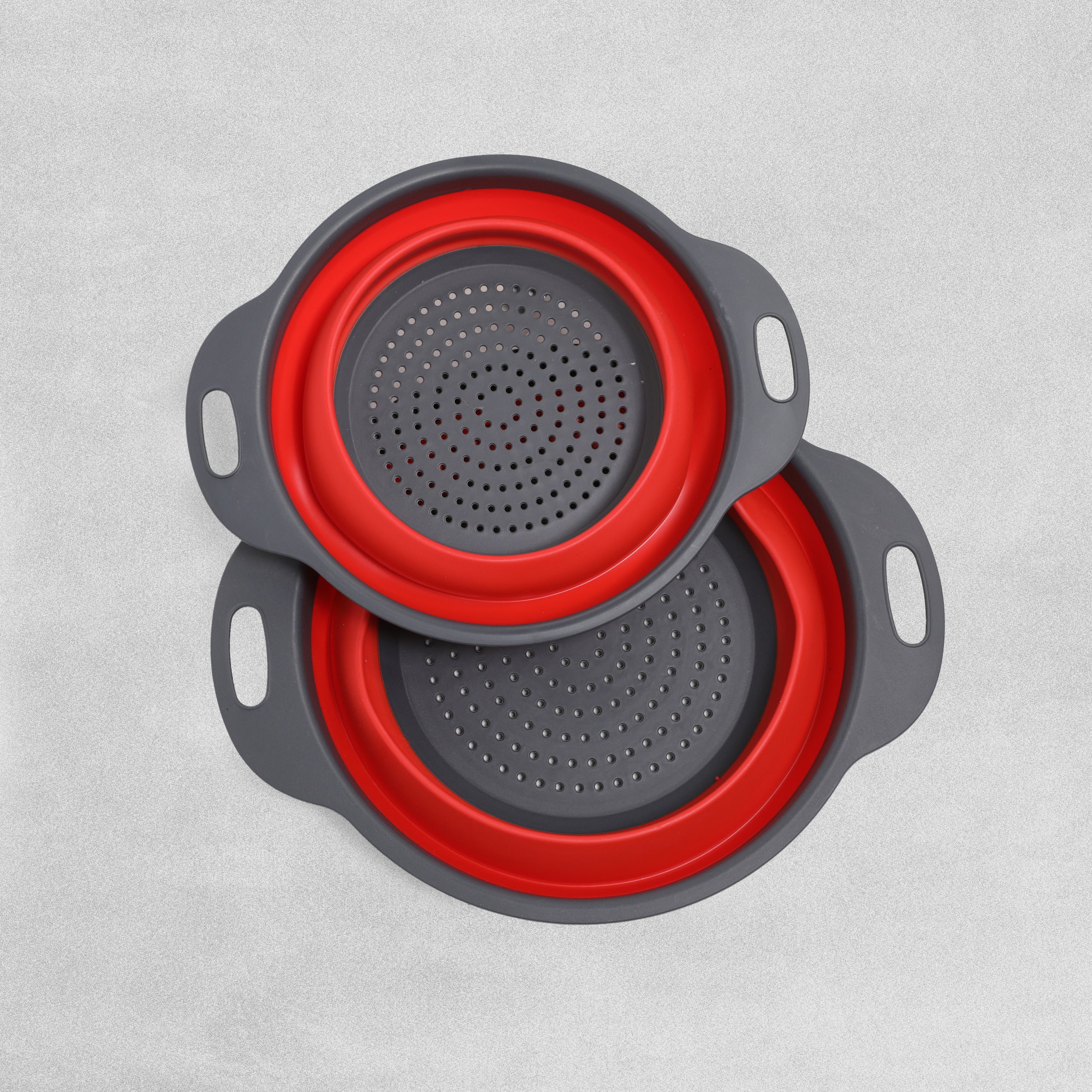 Collapsible Colanders Pair - Various Colours Available