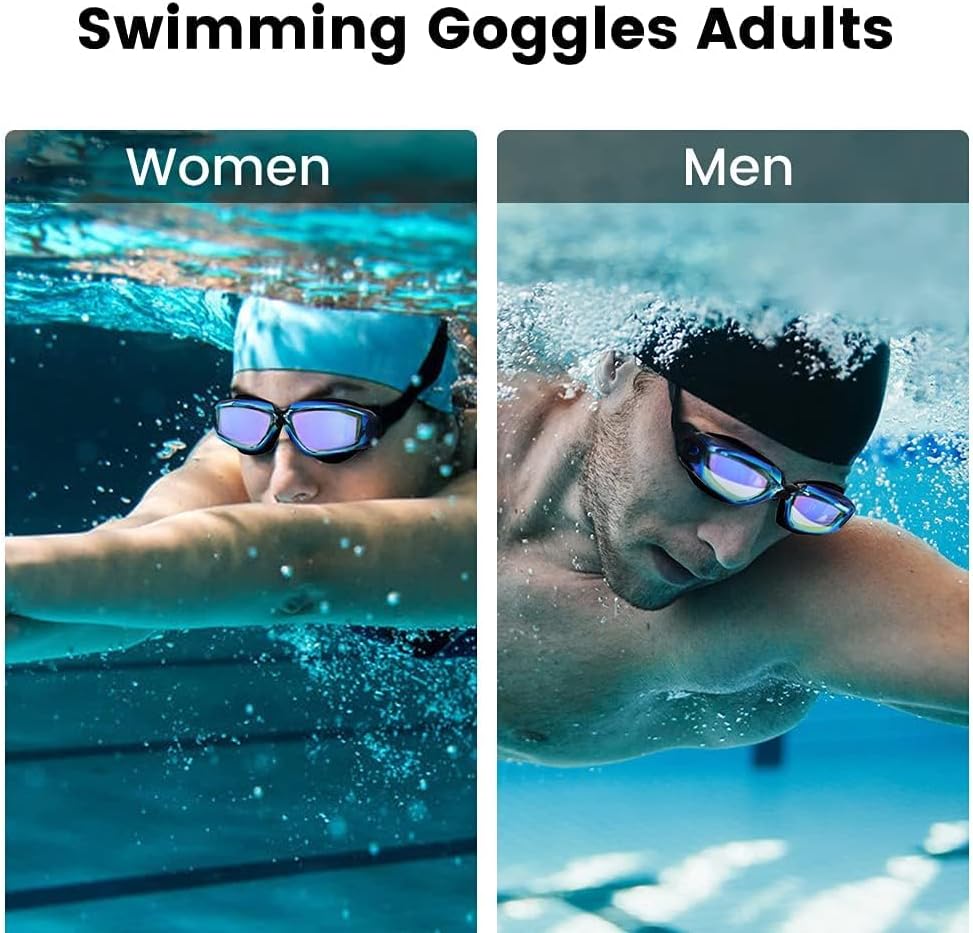 Adult Anti-Fog Swimming Goggles