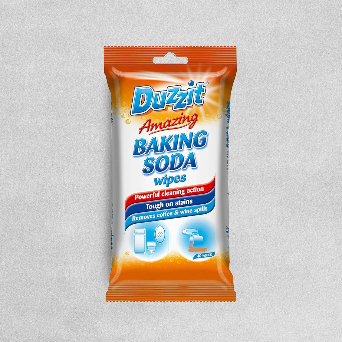 Duzzit Amazing Baking Soda wipes - Pack of 40