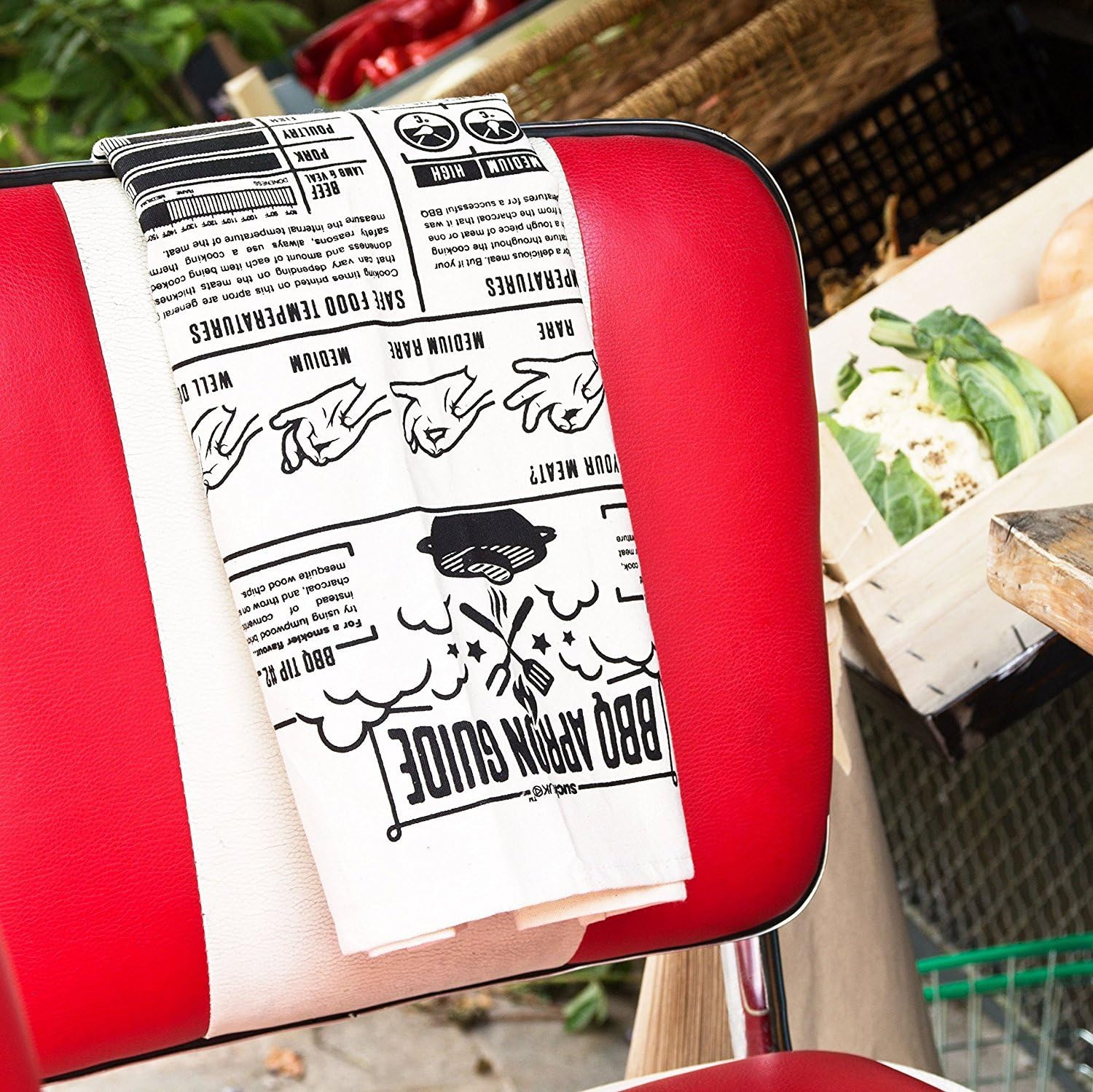 BBQ Apron Cooking Guides Full Length