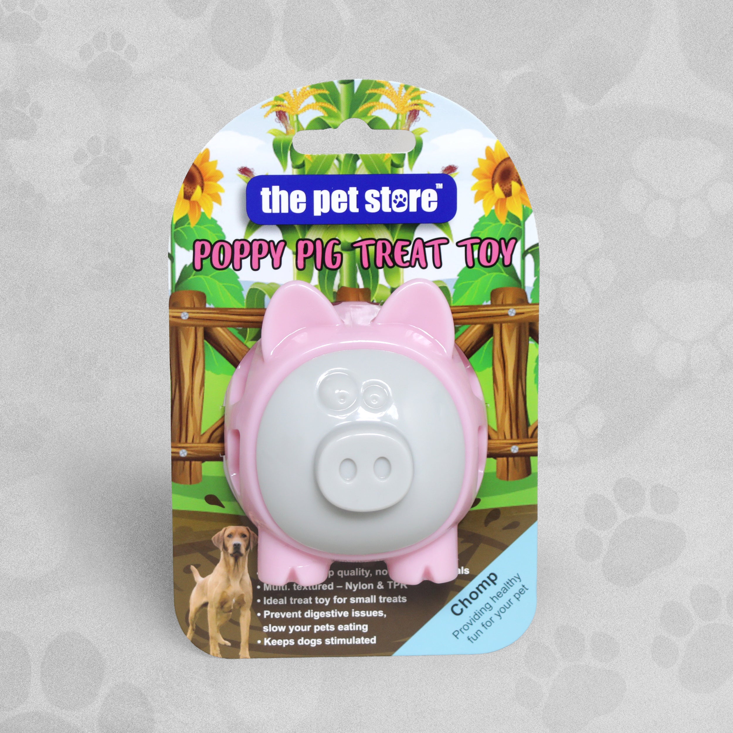 The Pet Store Poppy Pig Treat Toy