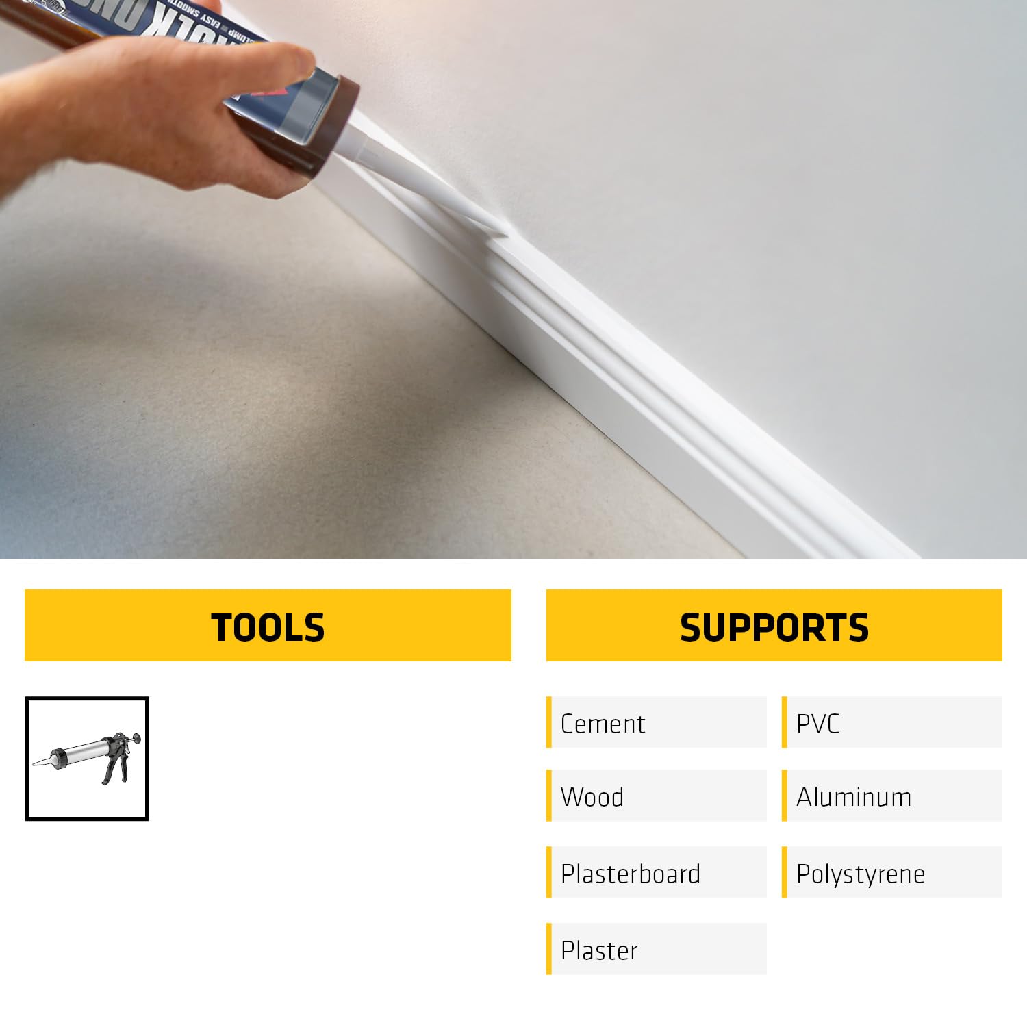 Caulk Once White C3 Sika 295ml