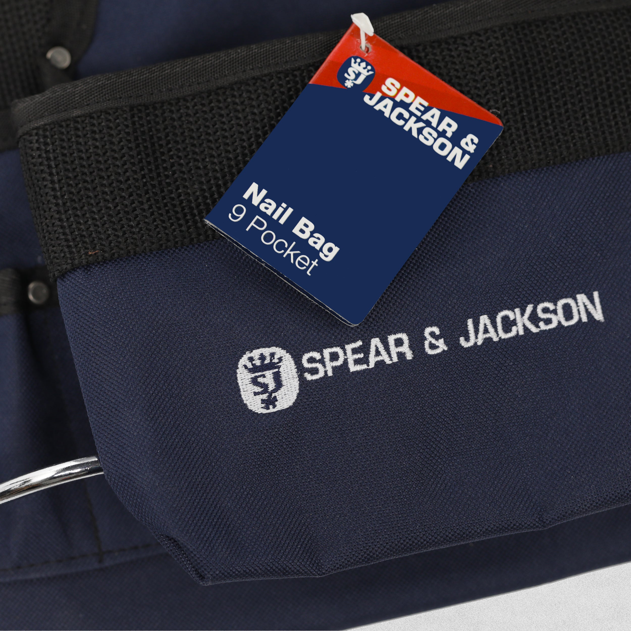 Spear & Jackson 9 Pocket Nail Bag