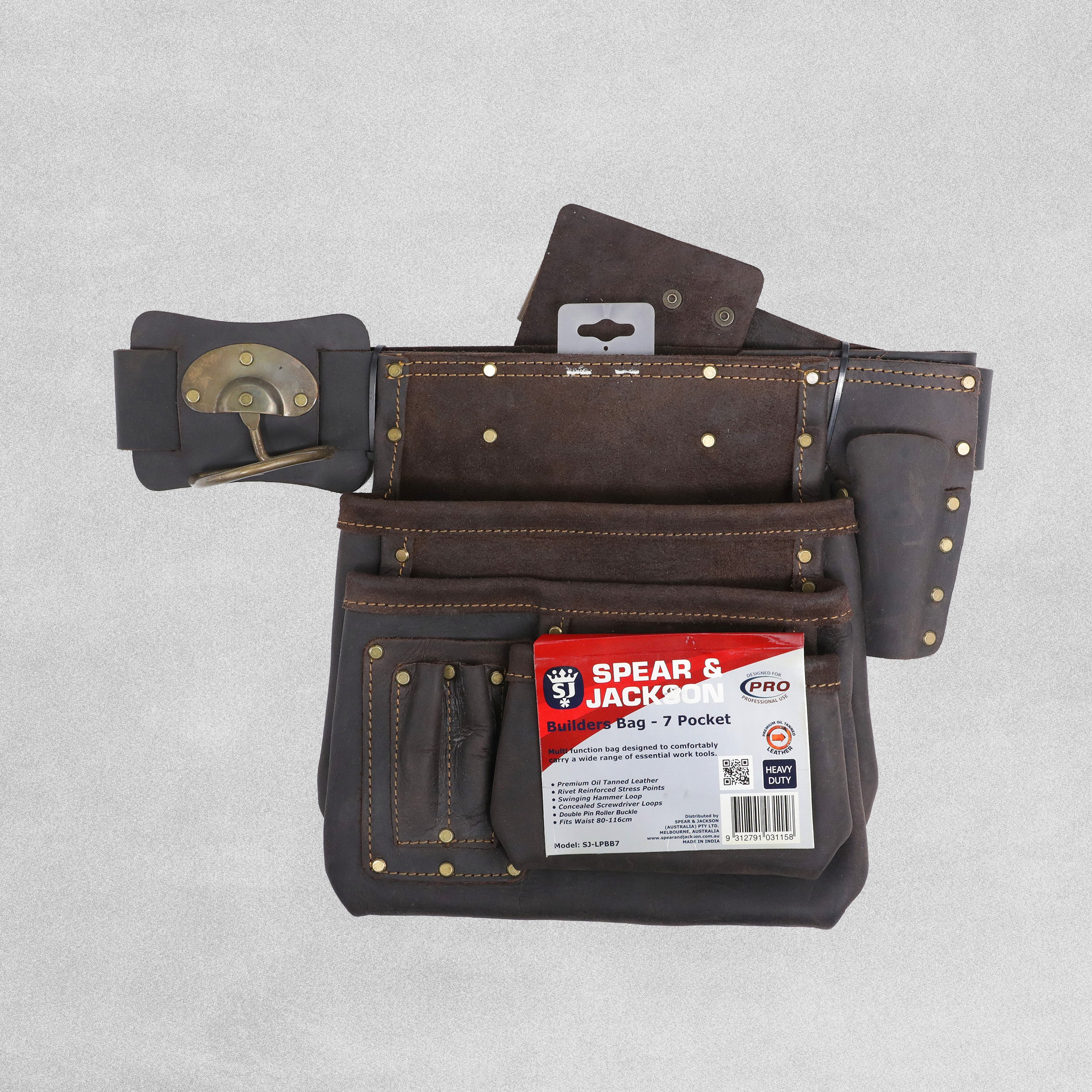 Spear & Jackson 7 Pocket Builders Bag