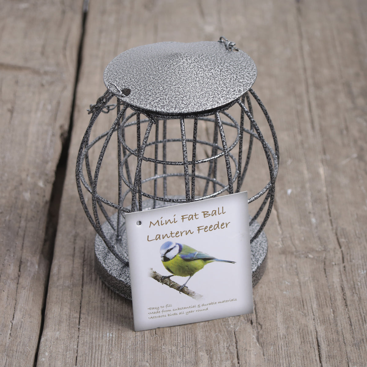 Green Jem - Mini Fat Ball Lantern Feeder